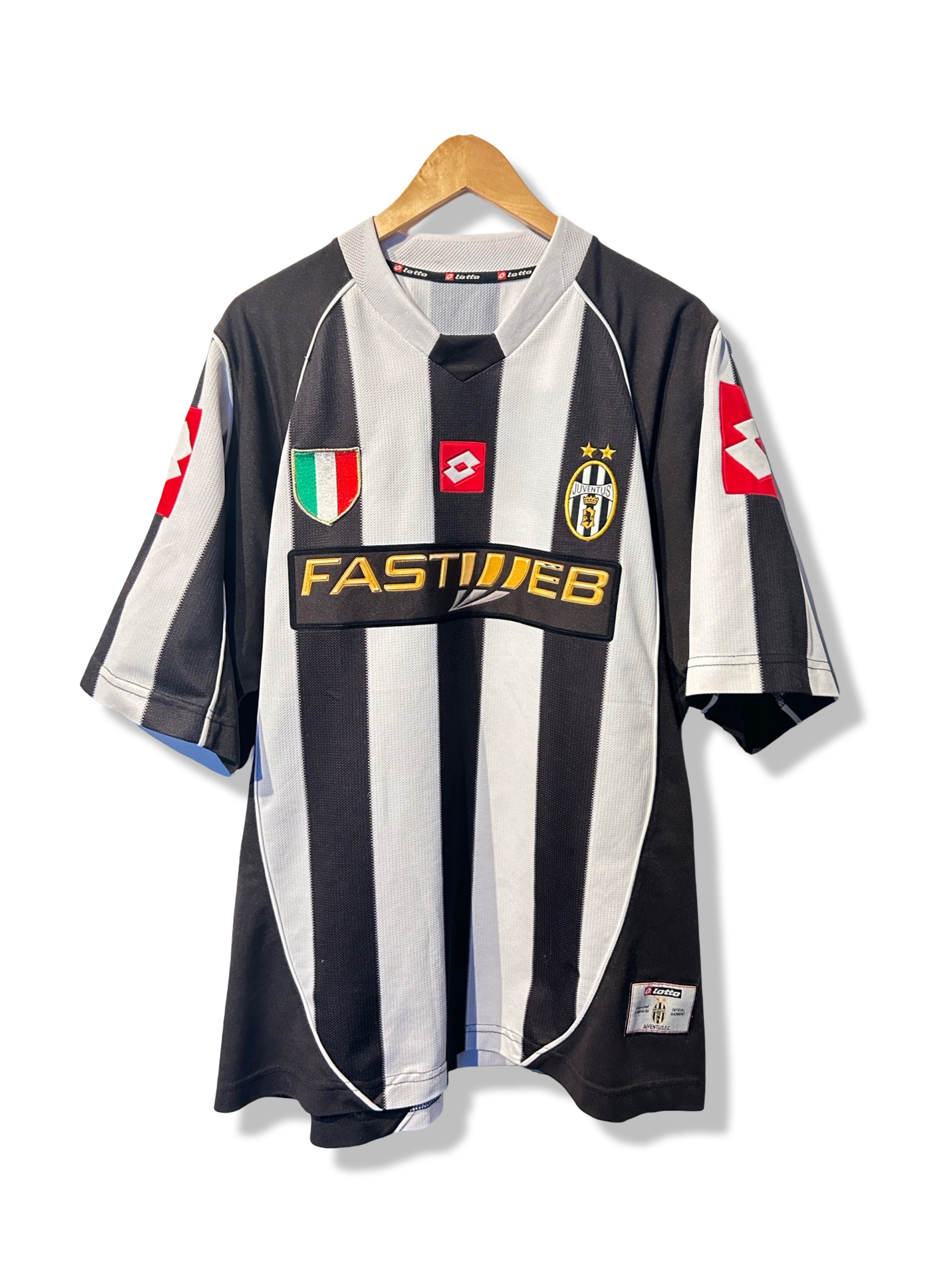 Juventus 2002-03 Home Shirt - Del Piero #10 - XL/ XXL – Football
