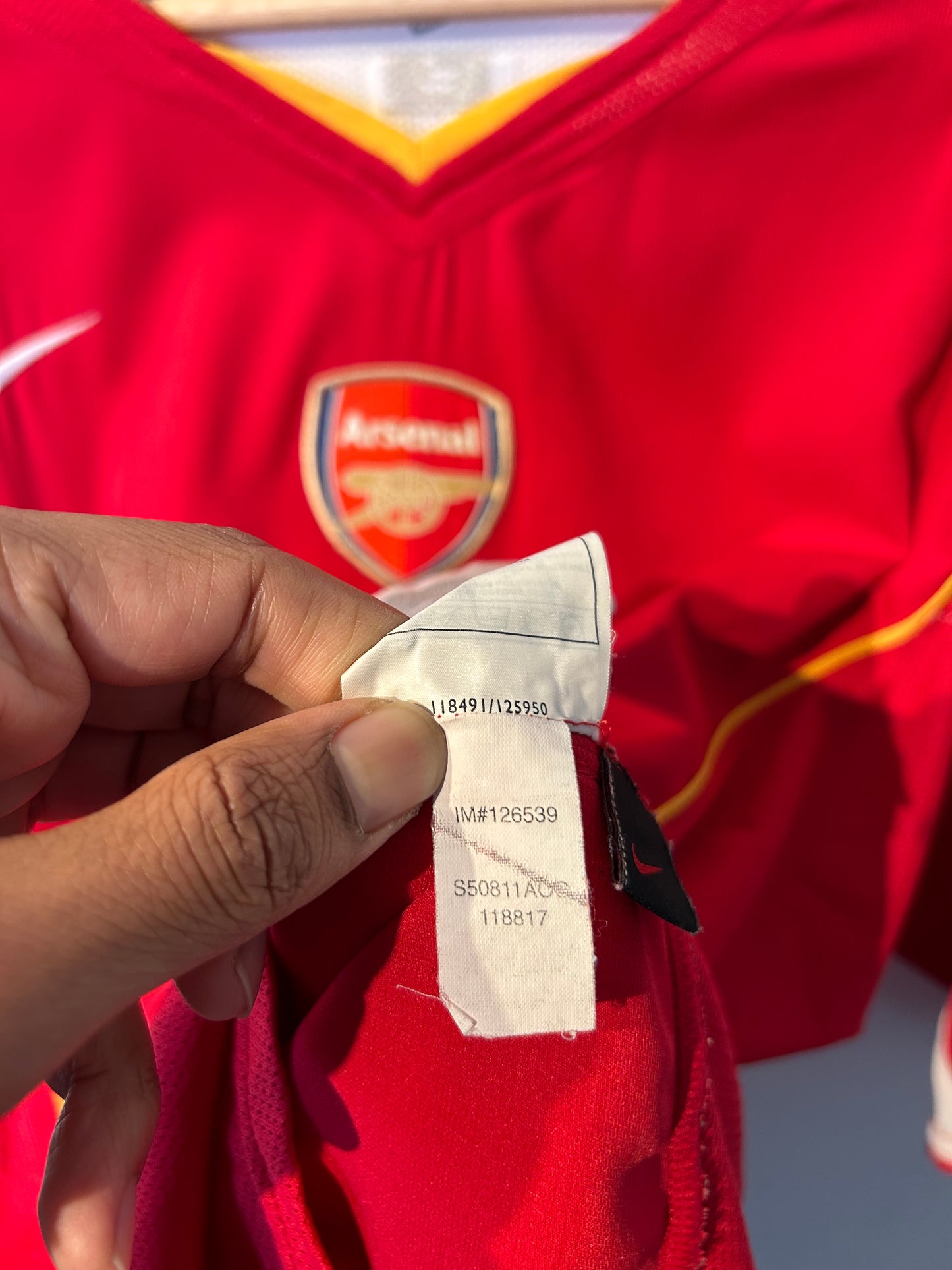 Arsenal 2004-05 Home Shirt - Henry #14 - XL