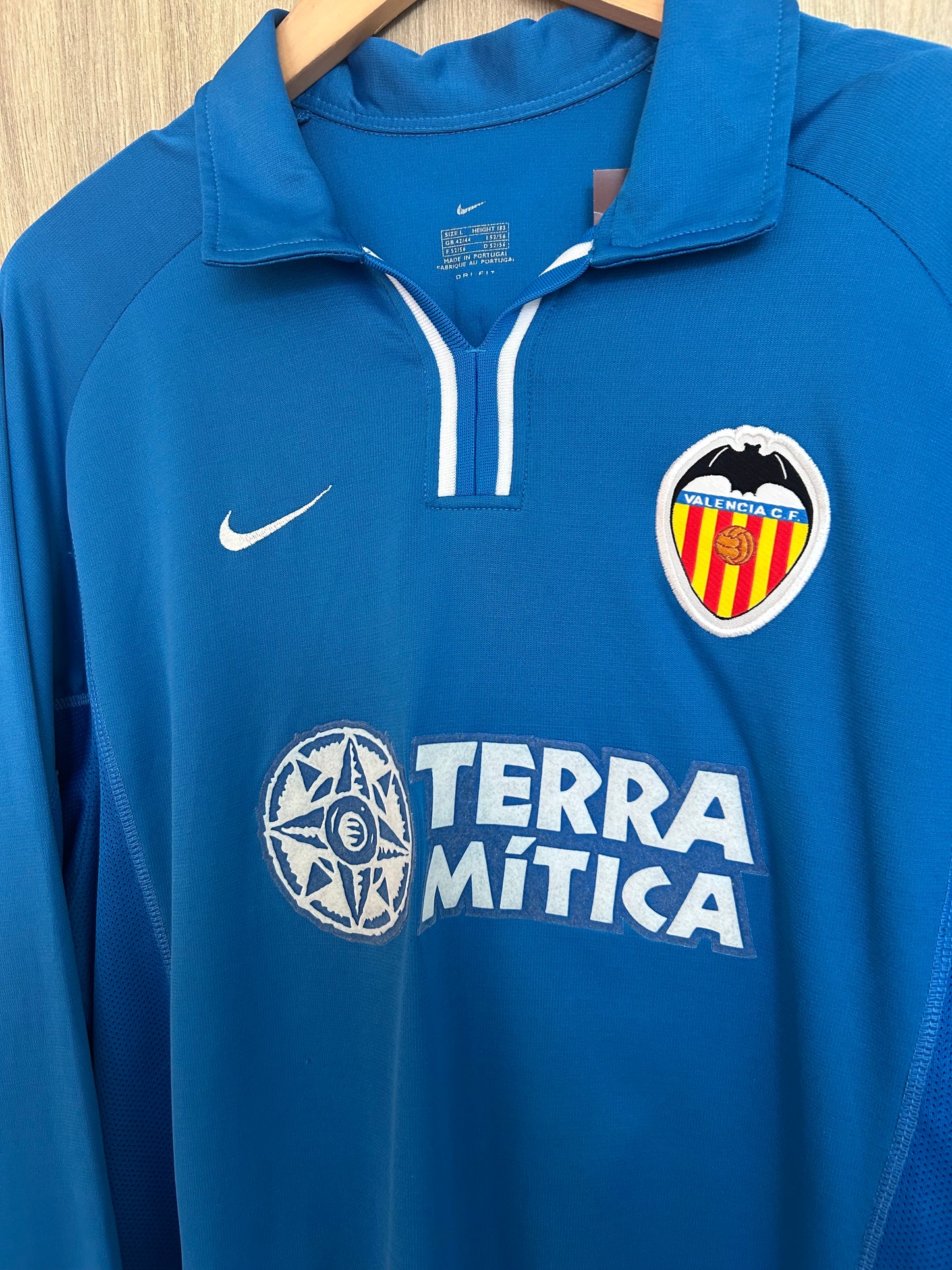 Valencia 2000-01 Third Shirt L/S - Aimar #22 - L