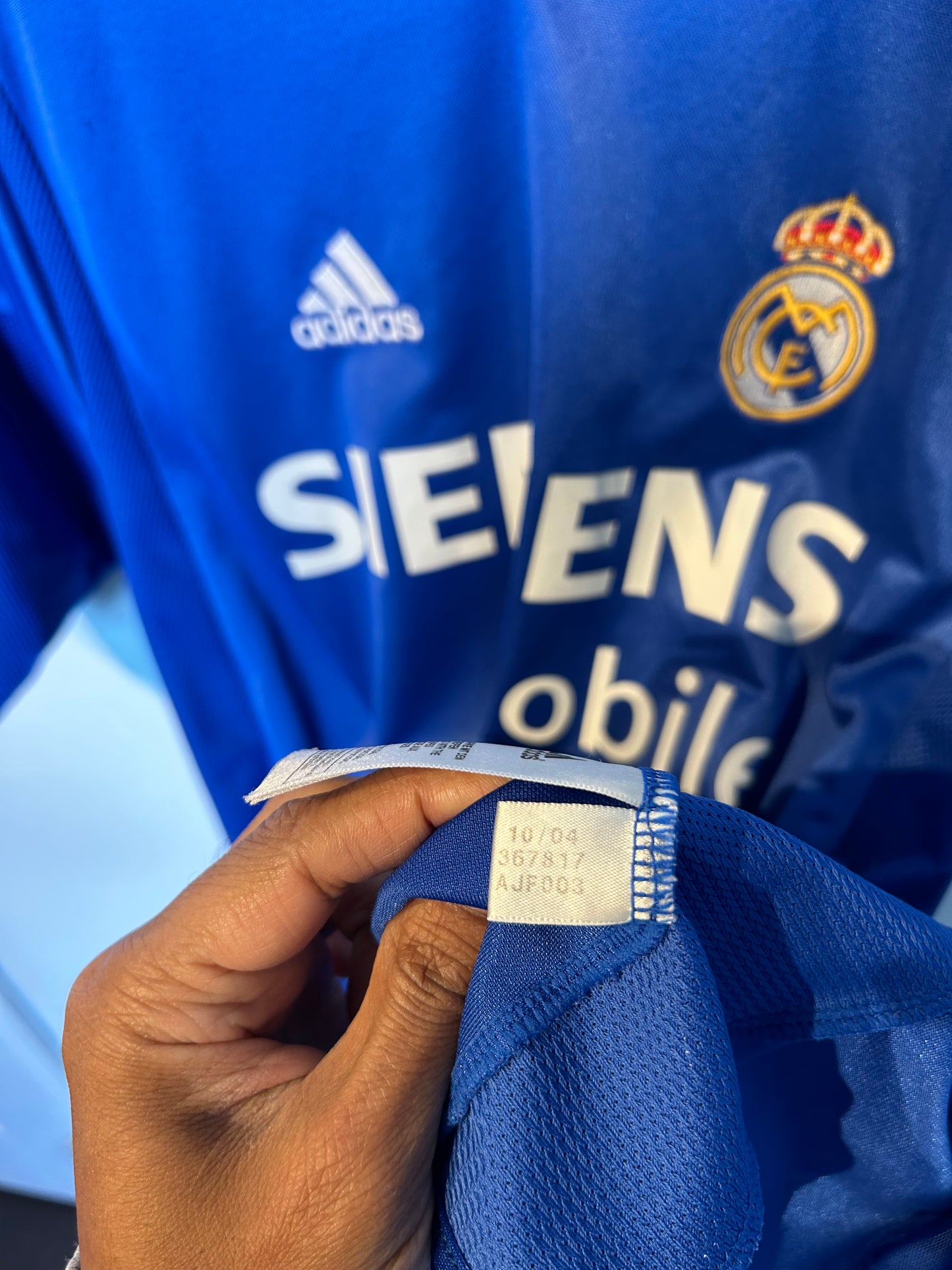 Real Madrid 2004-05 Third Shirt - Ronaldo #9 - S