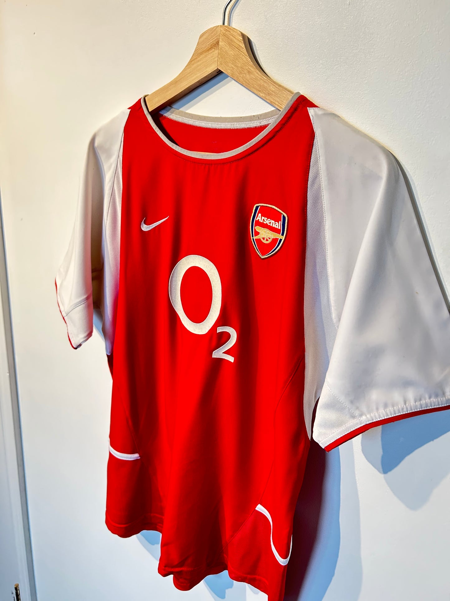 Arsenal 2002-04 Home Shirt - Vieira #4 - S