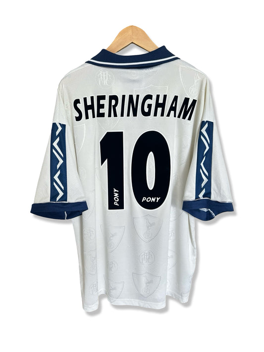 Tottenham 1995-97 Home Shirt - Sheringham #10 - XL
