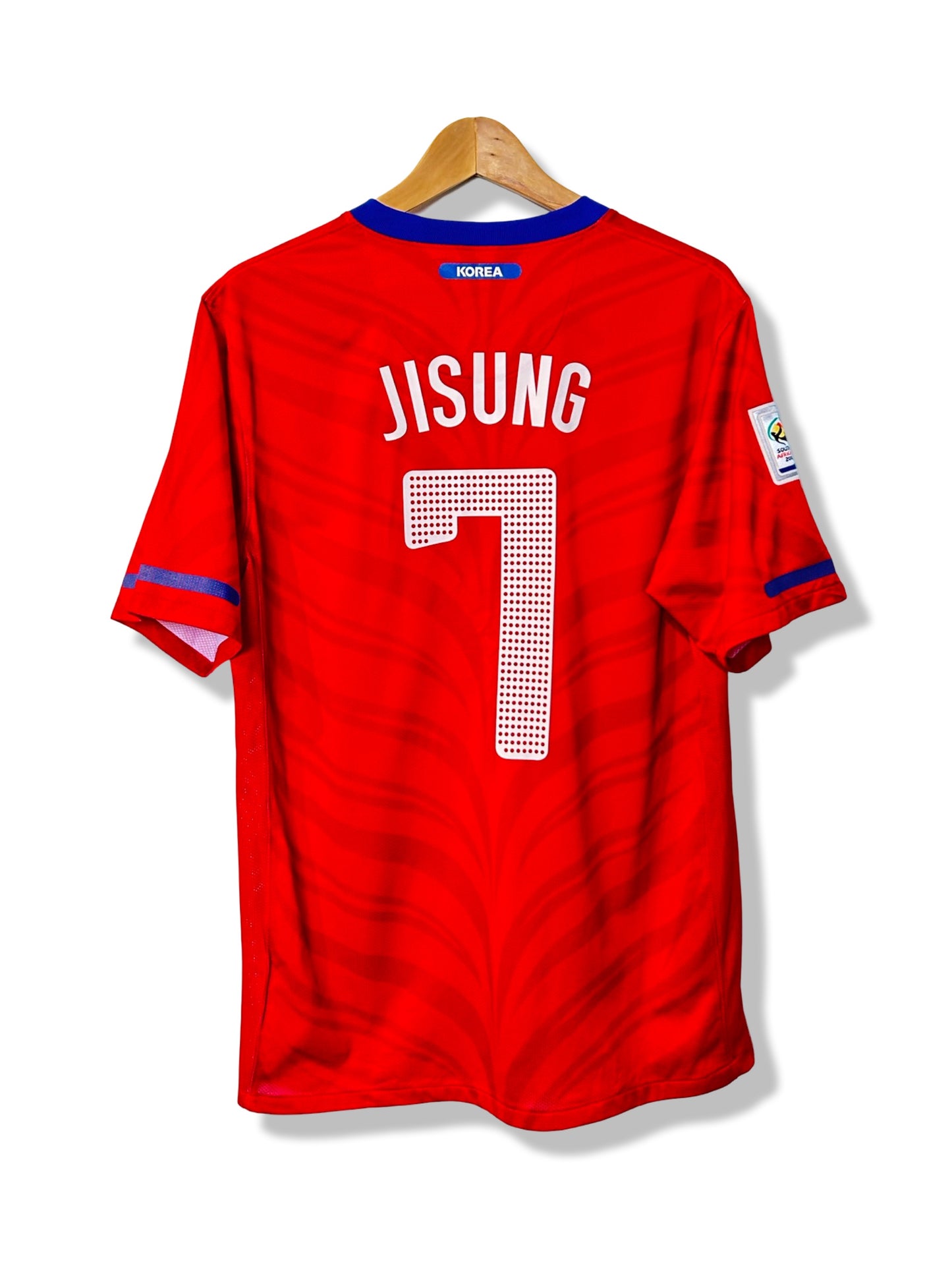 South Korea 2010-11 Home Shirt - Ji Sung Park #7 - XL