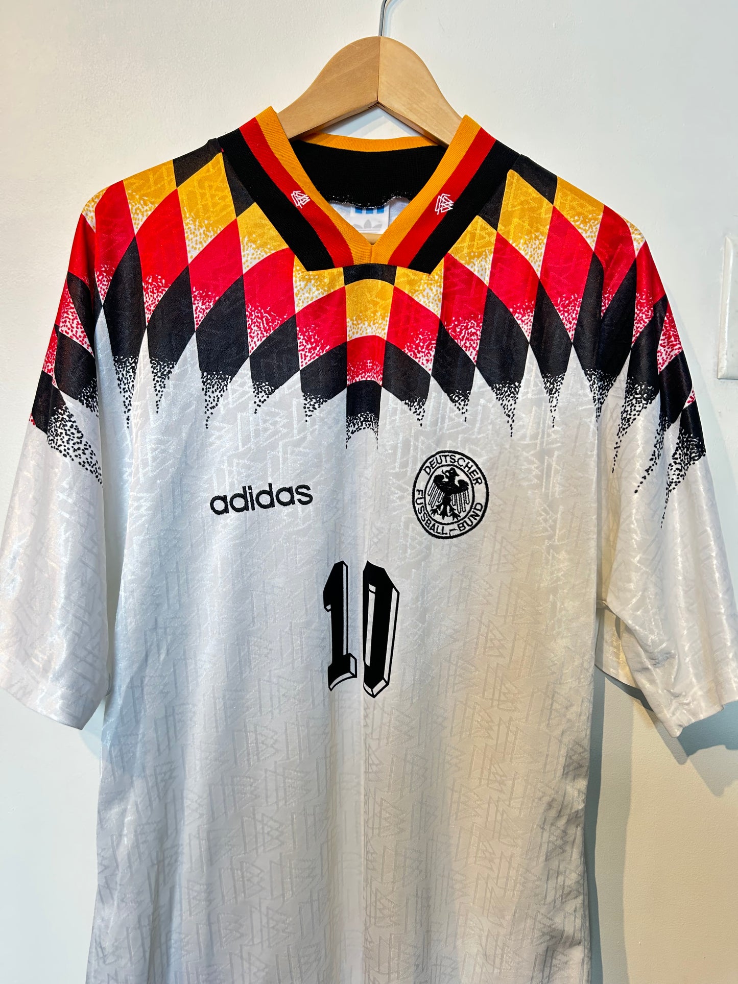 Germany 1994-96 Home Shirt - Matthaus #10 - L