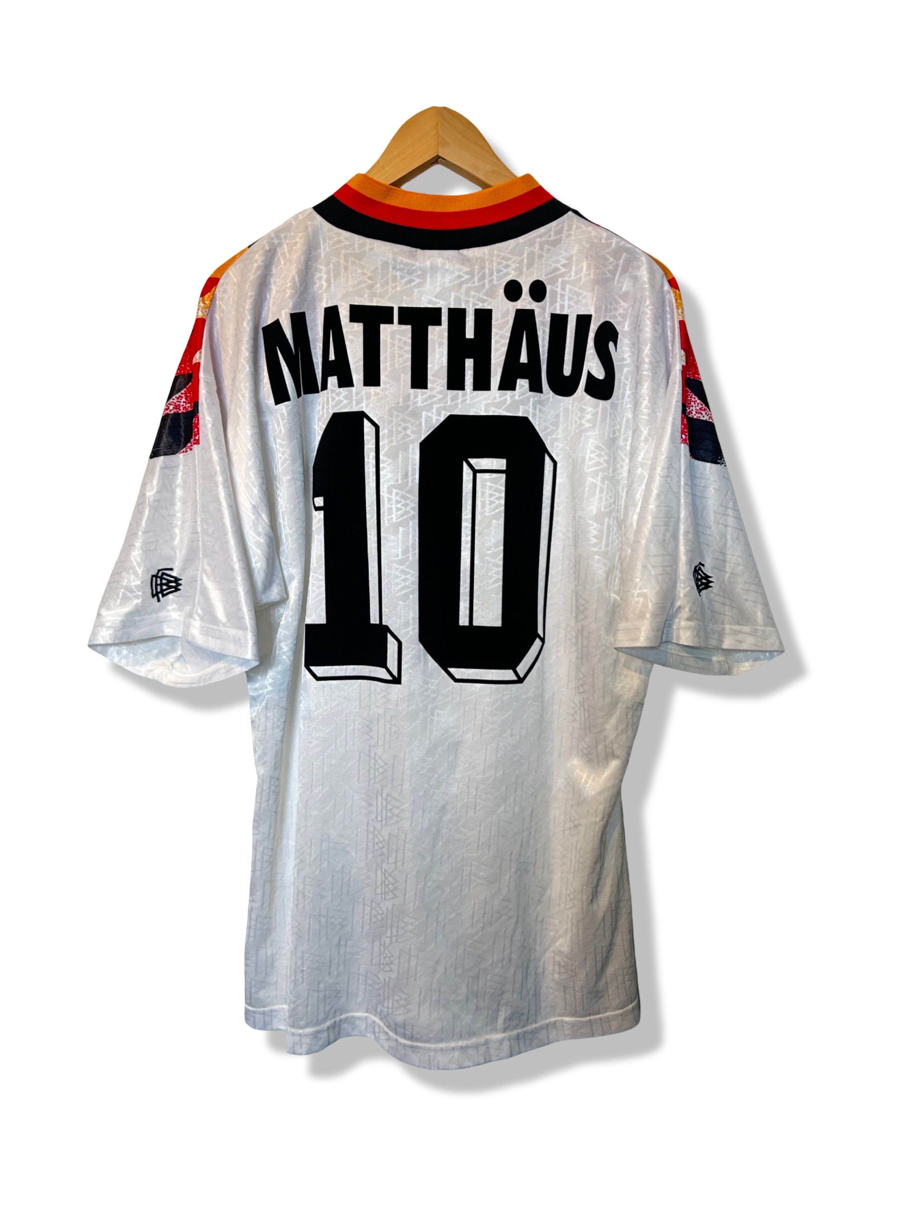 Germany 1994-96 Home Shirt - Matthaus #10 - L – Football Heaven