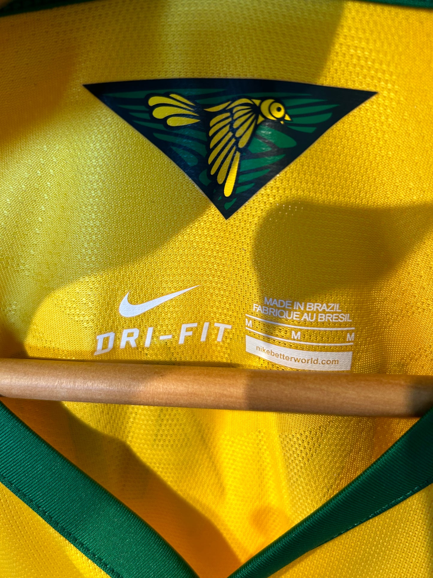 Brazil 2014-15 Home Shirt - Neymar JR. #10 - M