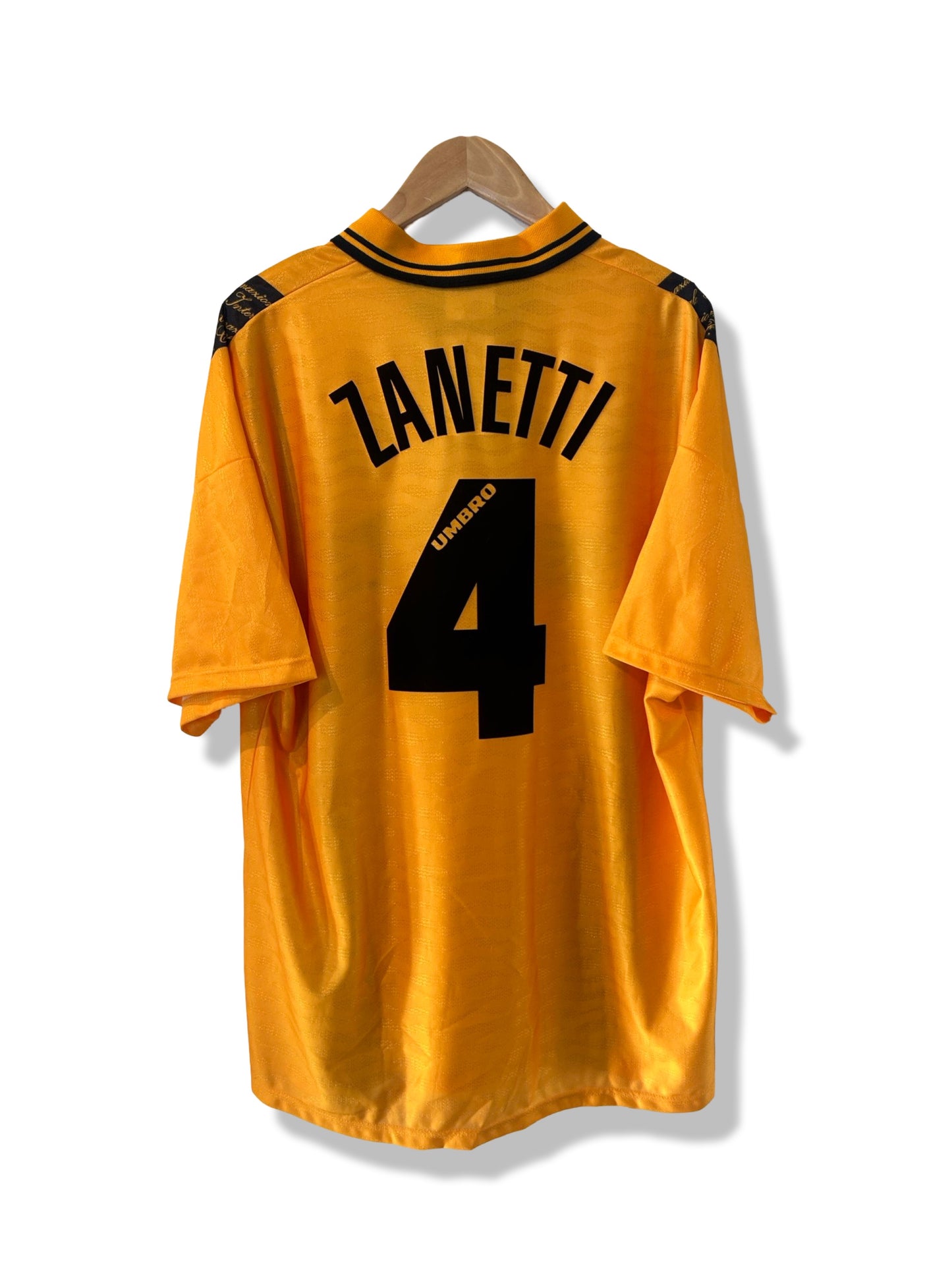 Inter Milan 1996-97 Third Shirt - Zanetti #4 - XL