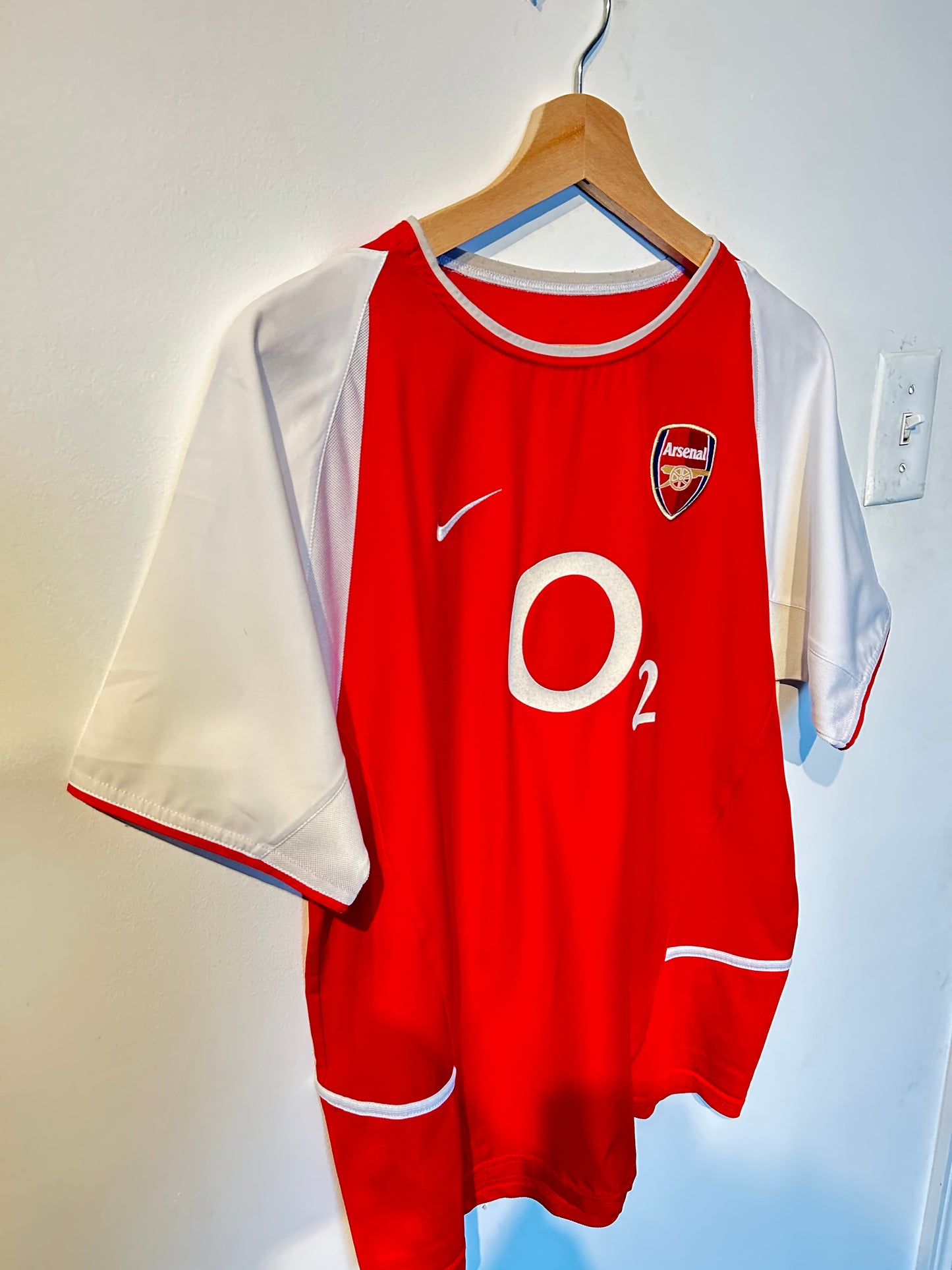 Arsenal 2002-04 Home Shirt - Vieira #4 - S