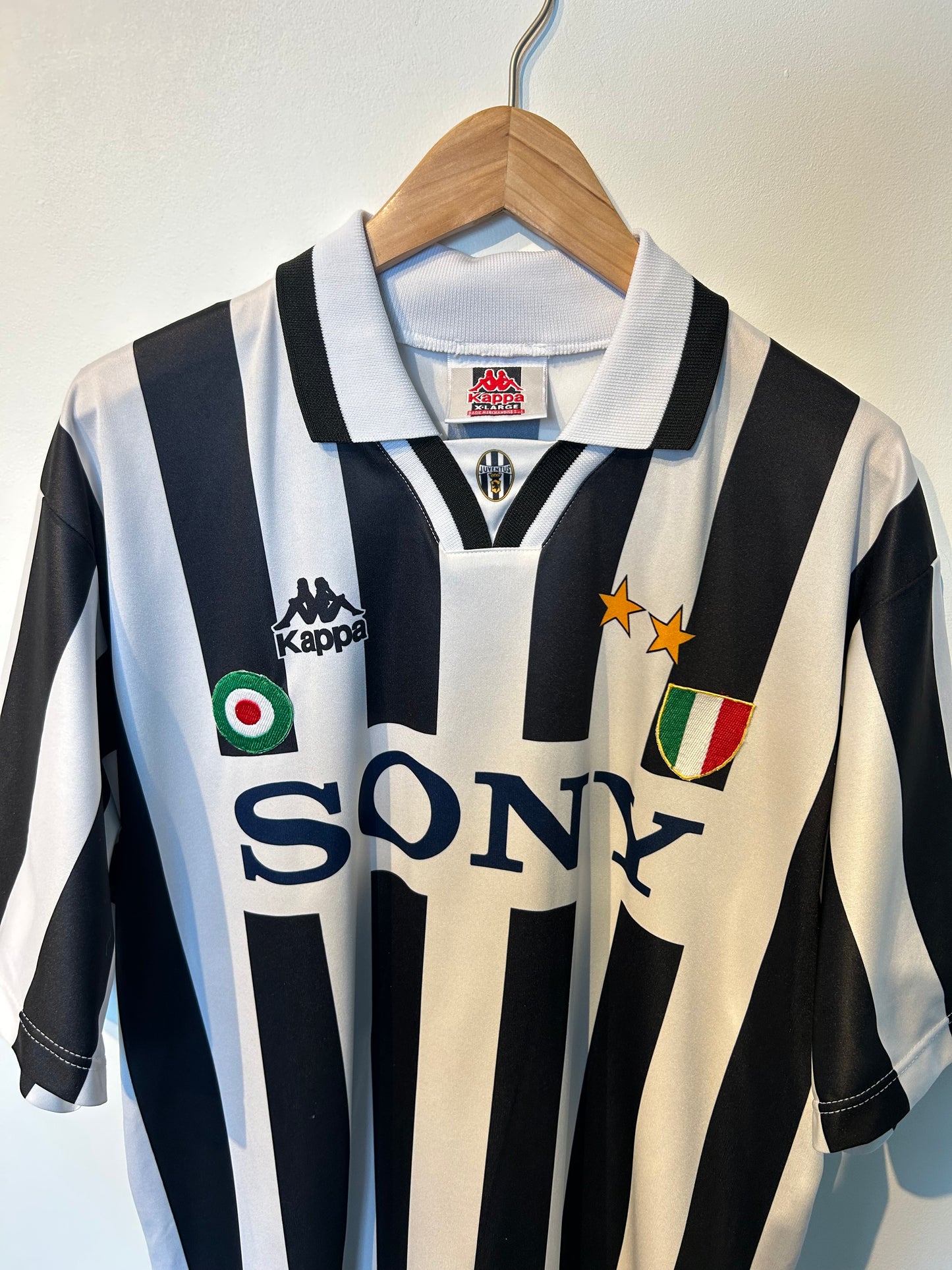 Juventus 1995-97 Home Shirt - Zidane #21 - XL