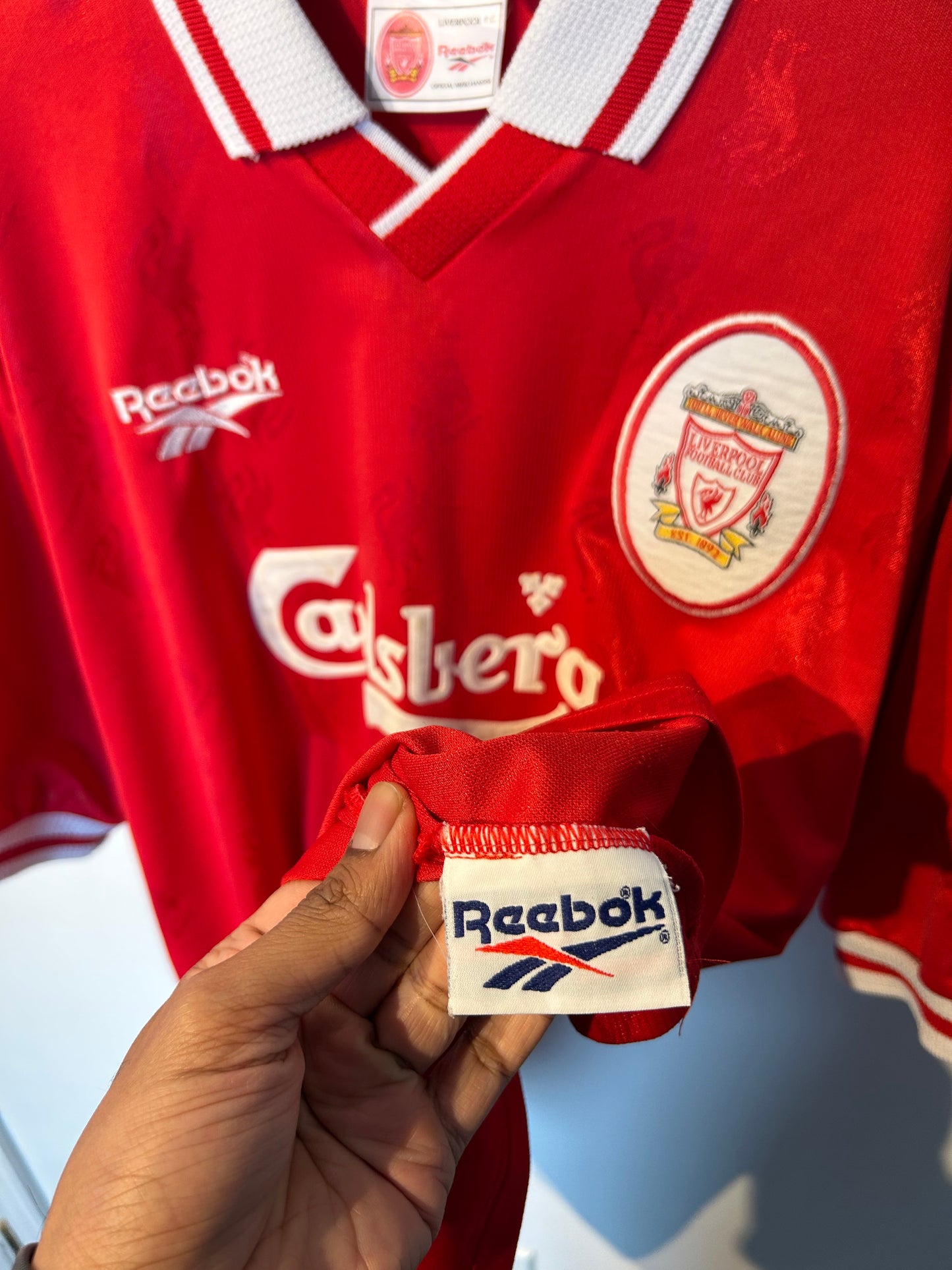 Liverpool 1996-98 Home Shirt - Fowler #9 - L