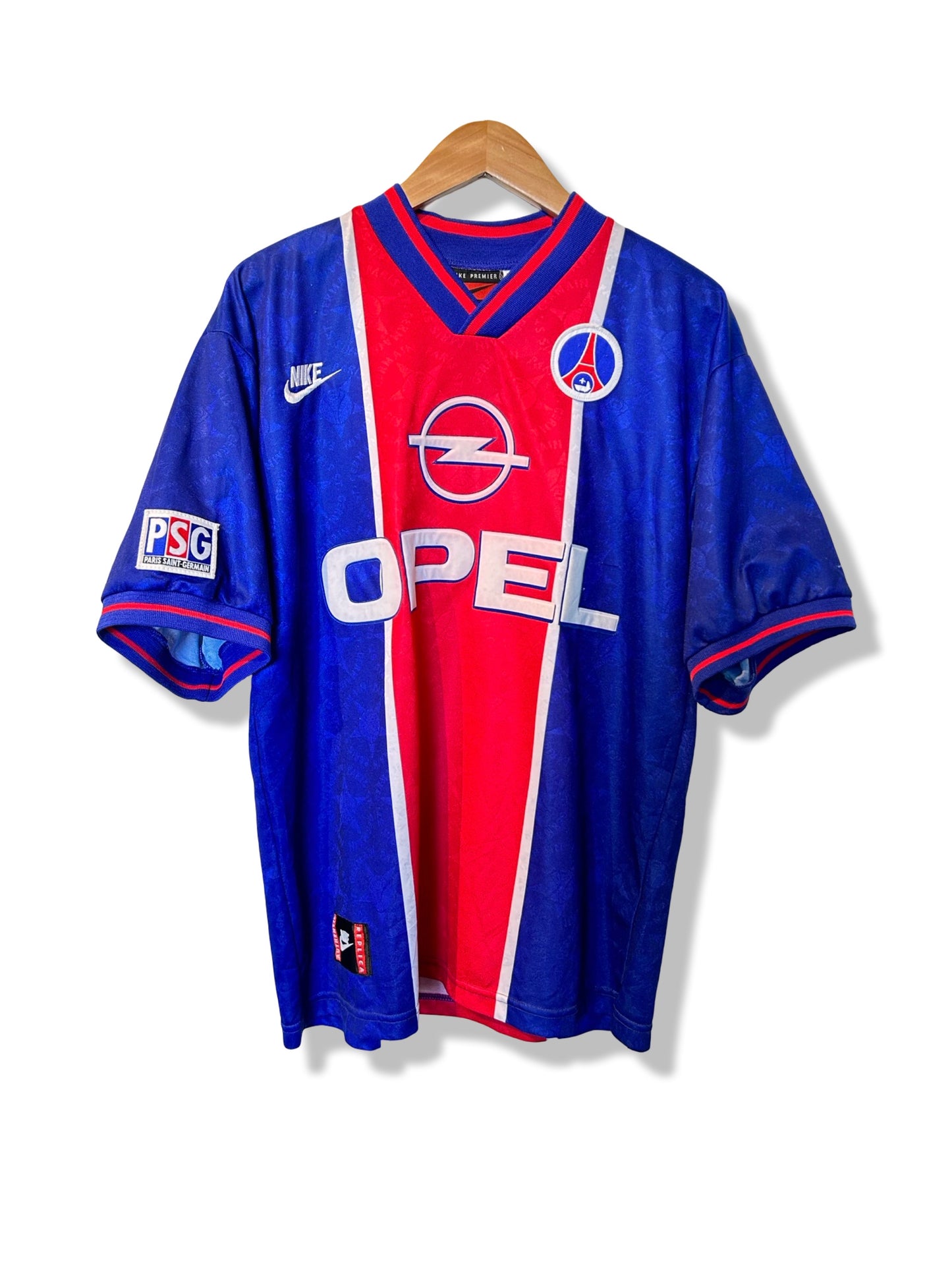 PSG 1995-96 Home Shirt - Rai #10 - M
