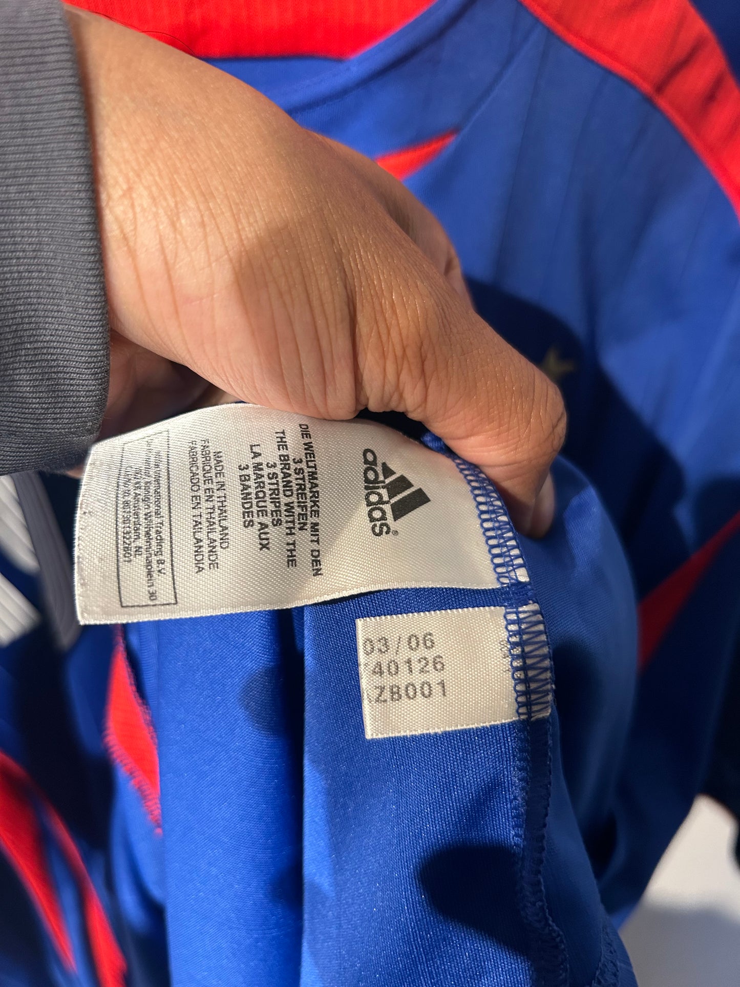 France 2006-07 Home Shirt - Zidane #10 - XL