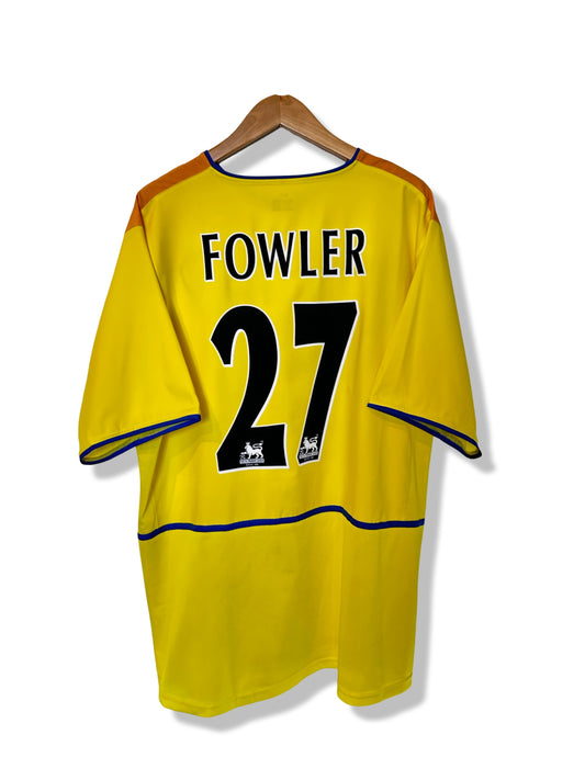 Leeds United 2002-03 Away Shirt - Fowler #27 - XL