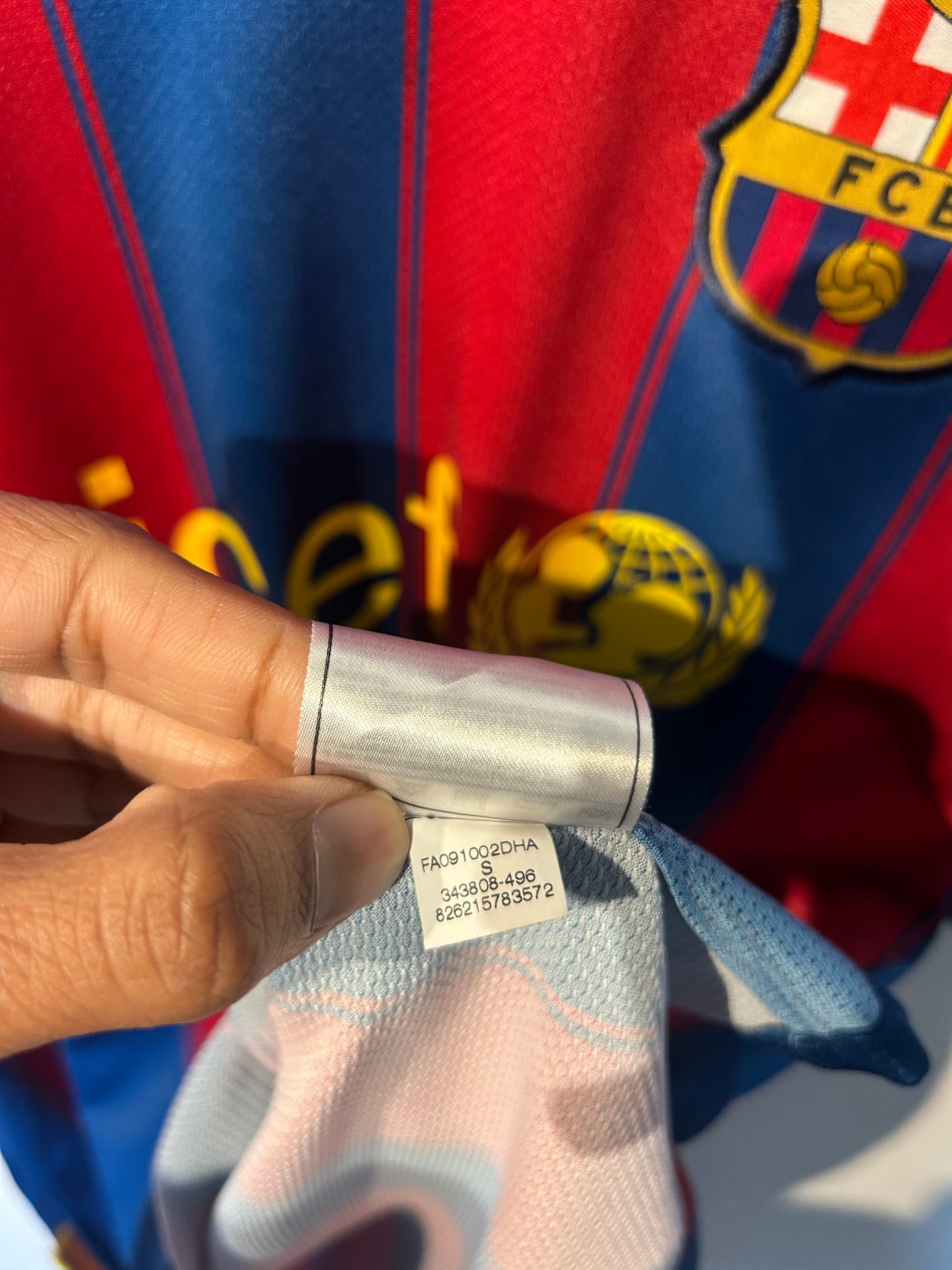 Barcelona 2009-10 Home Shirt - Puyol #5 - S