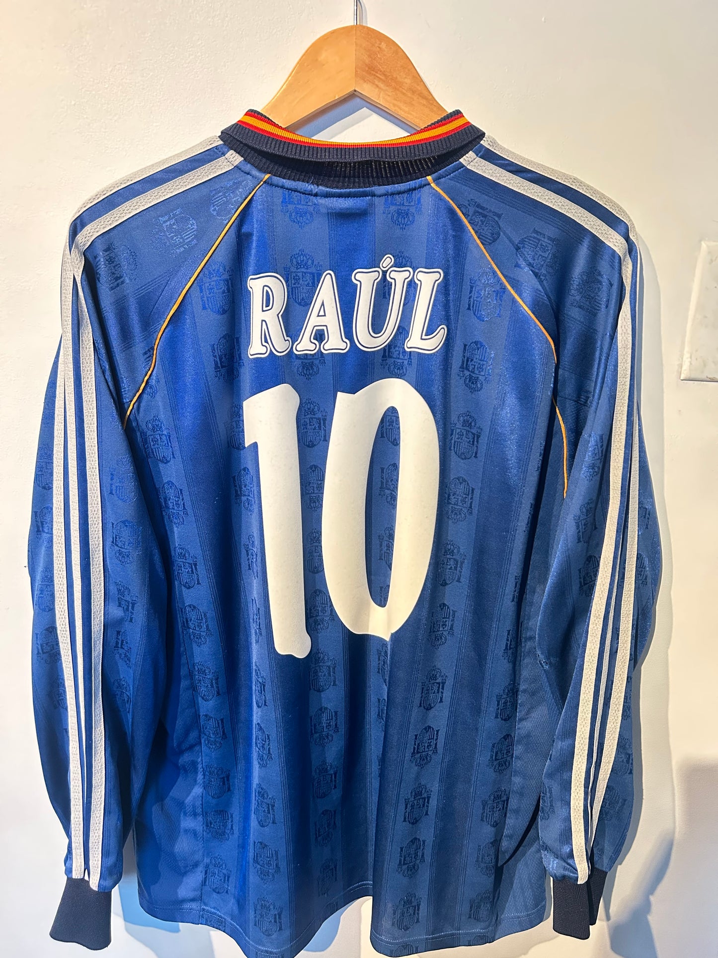 Spain 1999-00 Third Shirt L/S - Raul #10 - XL