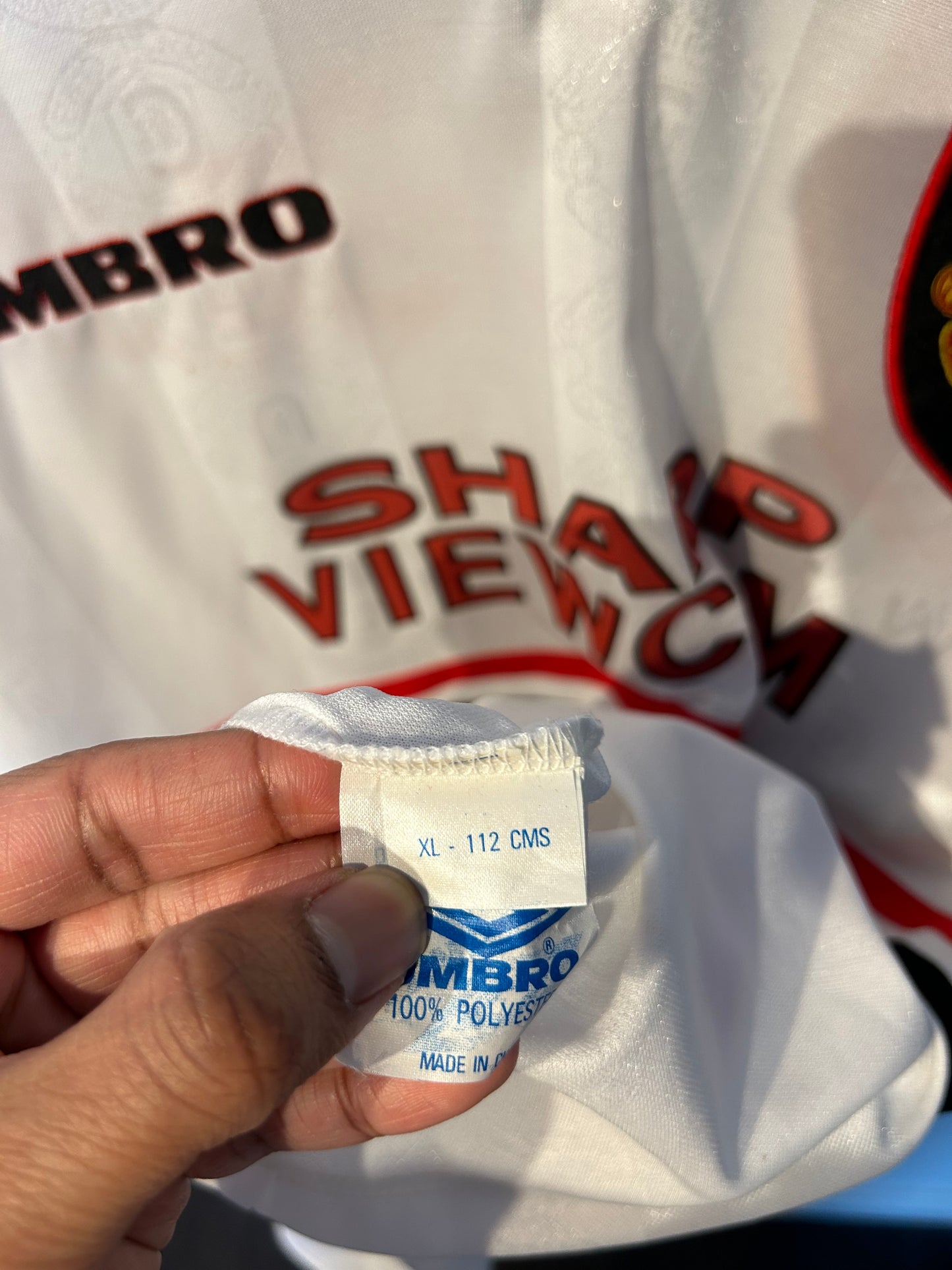 Manchester United 1997-99 Away Shirt - Solskjaer #20 - XL