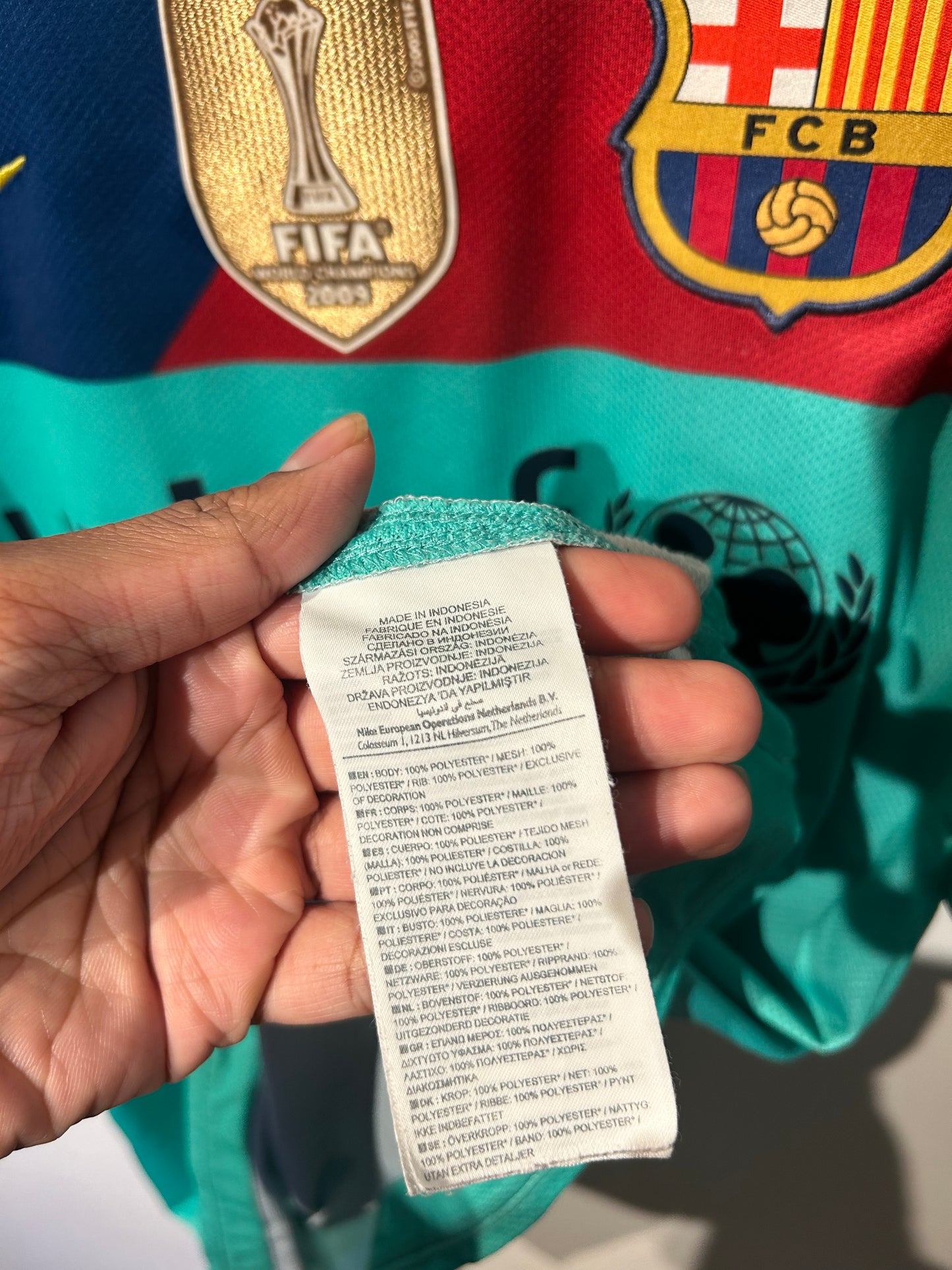 Barcelona 2010-11 Away Shirt - Messi #10 - XL