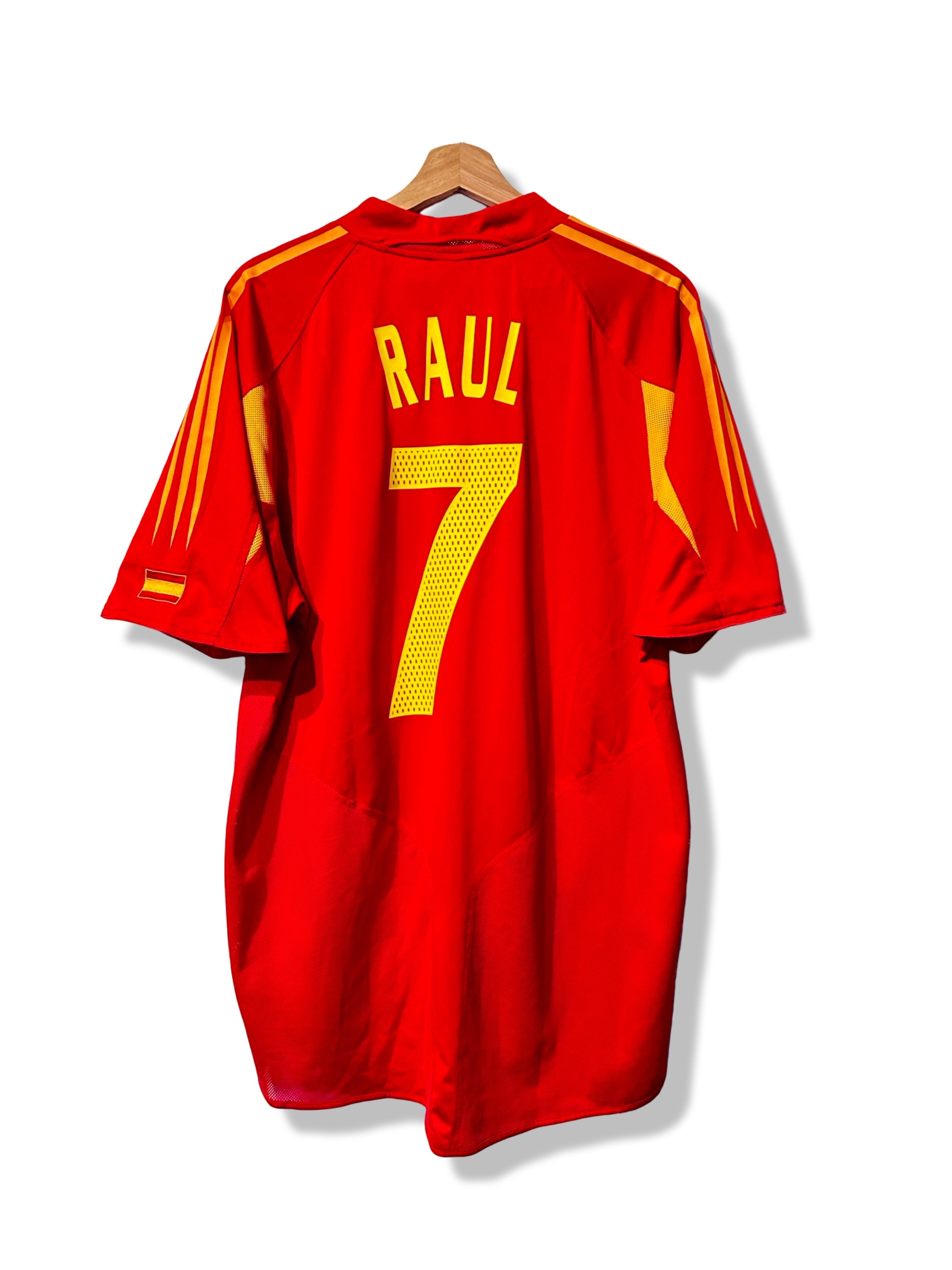 Spain 2004-06 Home Shirt - Raul - L – Football Heaven