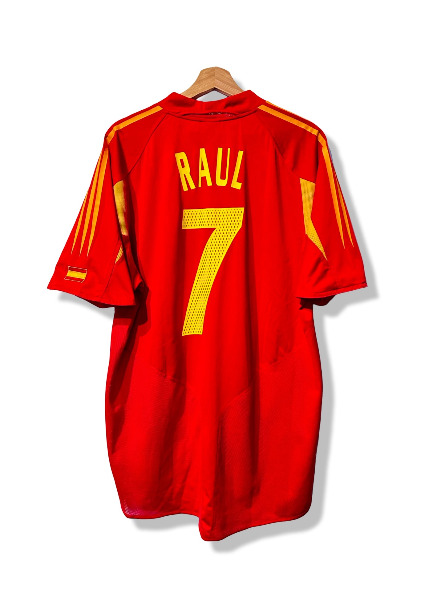 Spain 2004-06 Home Shirt - Raul - L