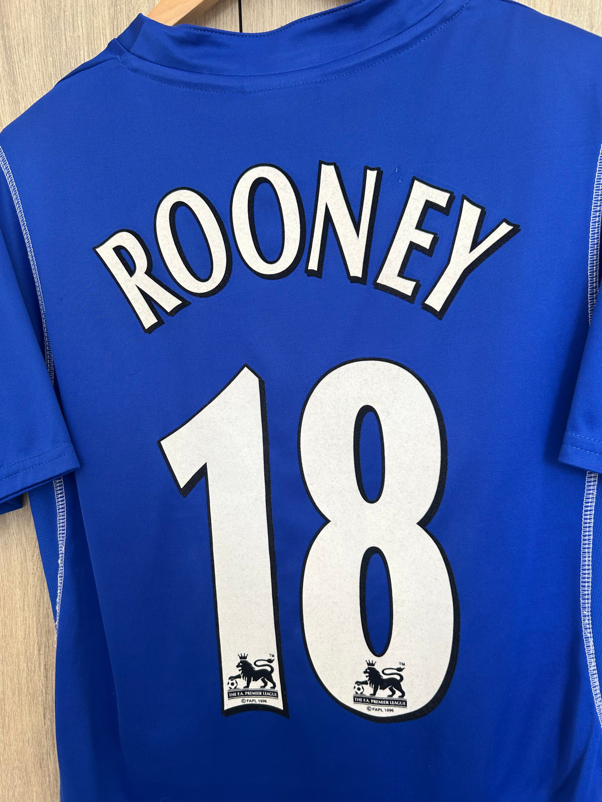 Everton 2002-03 Home Shirt - Rooney #18 - S