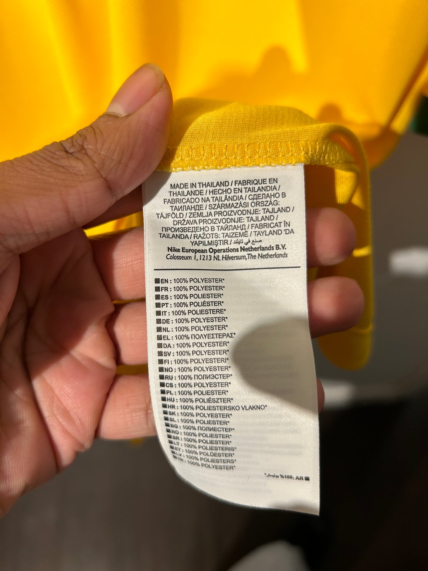 Brazil 2014-15 Home Shirt - Neymar Jr. #10 - XL