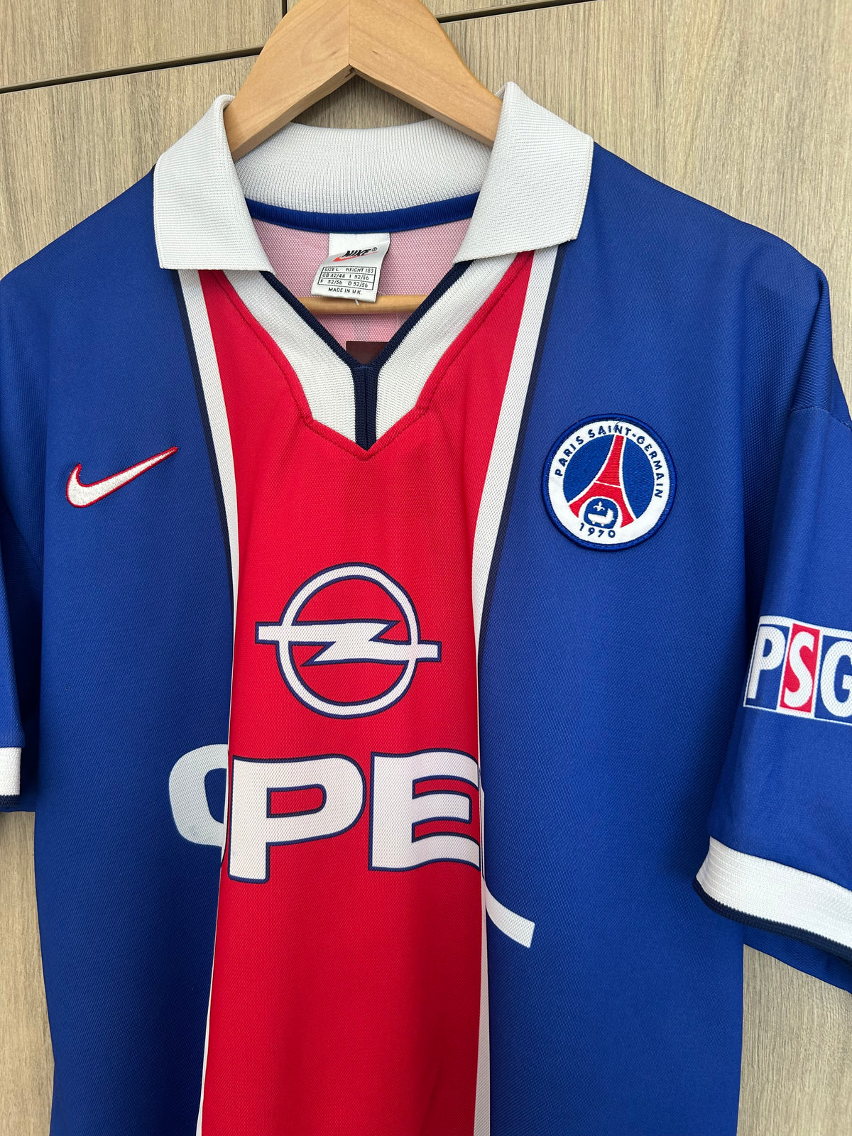 PSG 1997-98 Home Shirt - Simone #9 - L