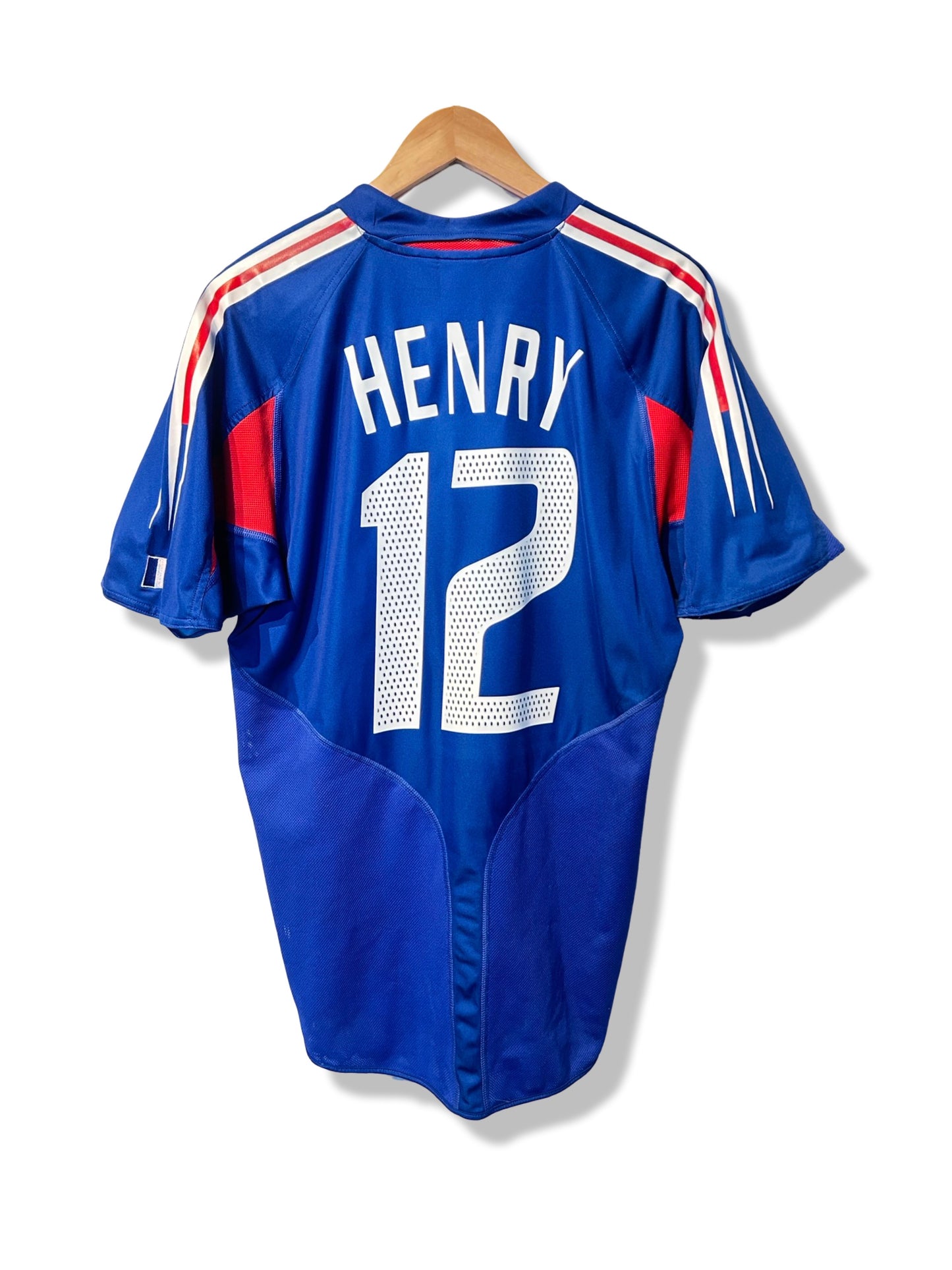 France 2004-06 Home Shirt - Henry #12 - M