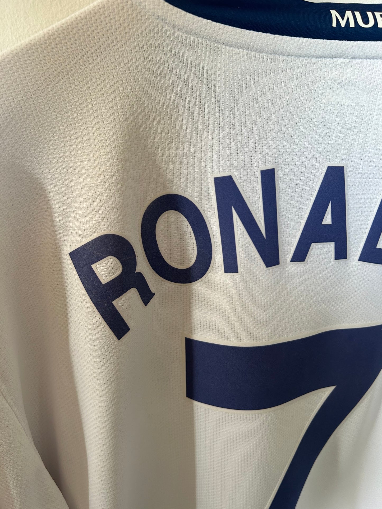 Manchester United 2008-09 Away Shirt L/S - Ronaldo #7 - XL