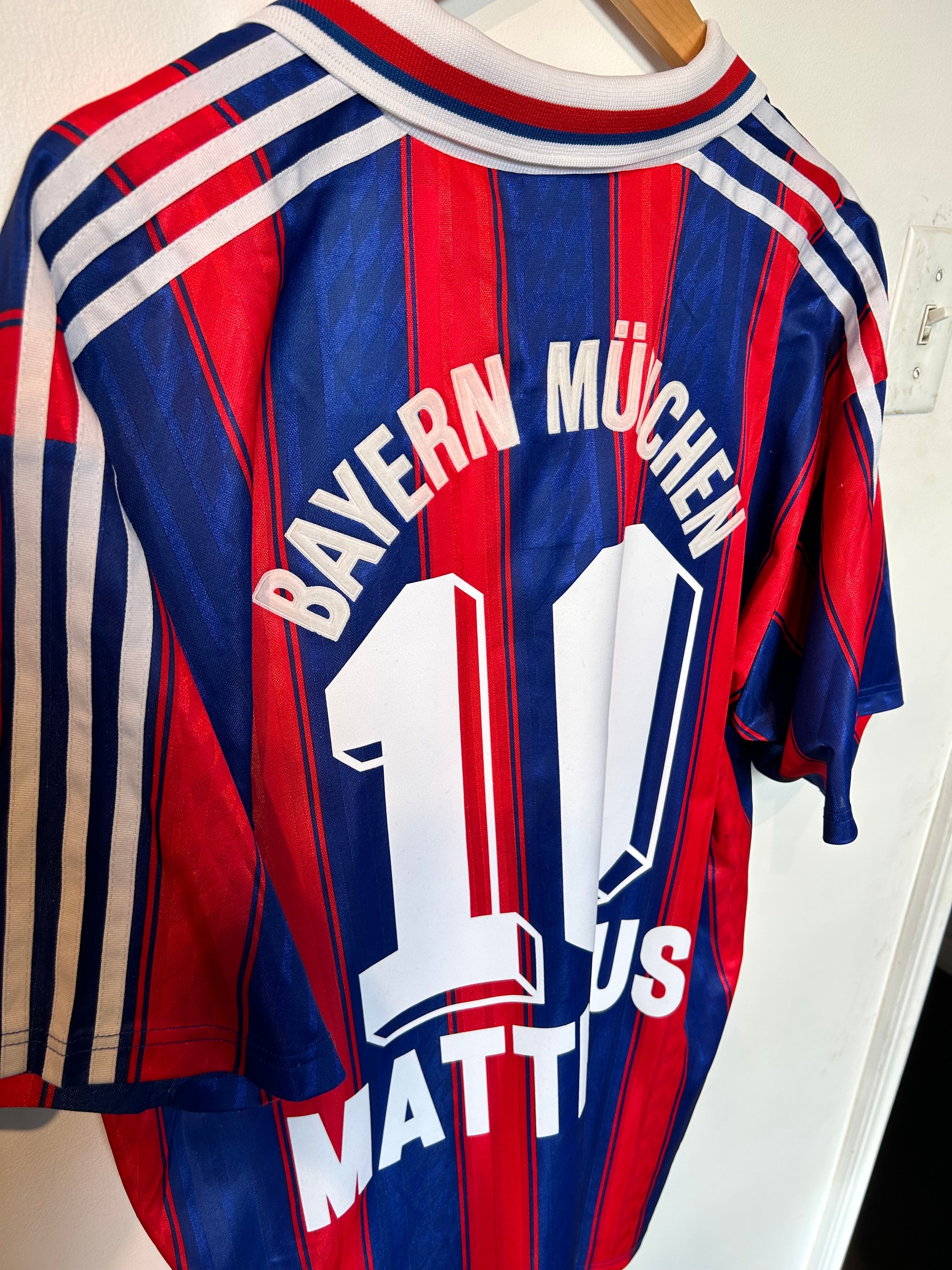 Bayern Munich 1995-97 Home Shirt - Matthaus #10 - XL – Football Heaven
