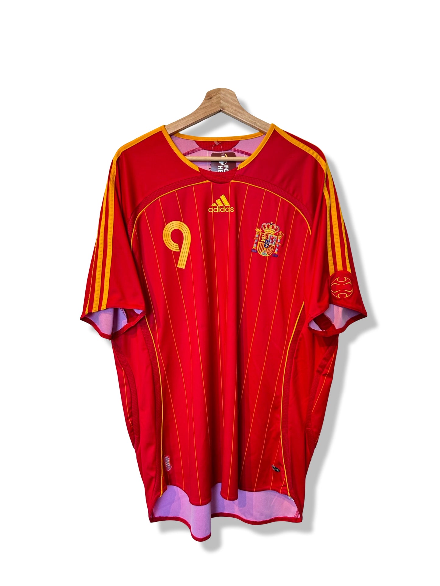 Spain 2006-08 Home Shirt - Torres #9 - XL