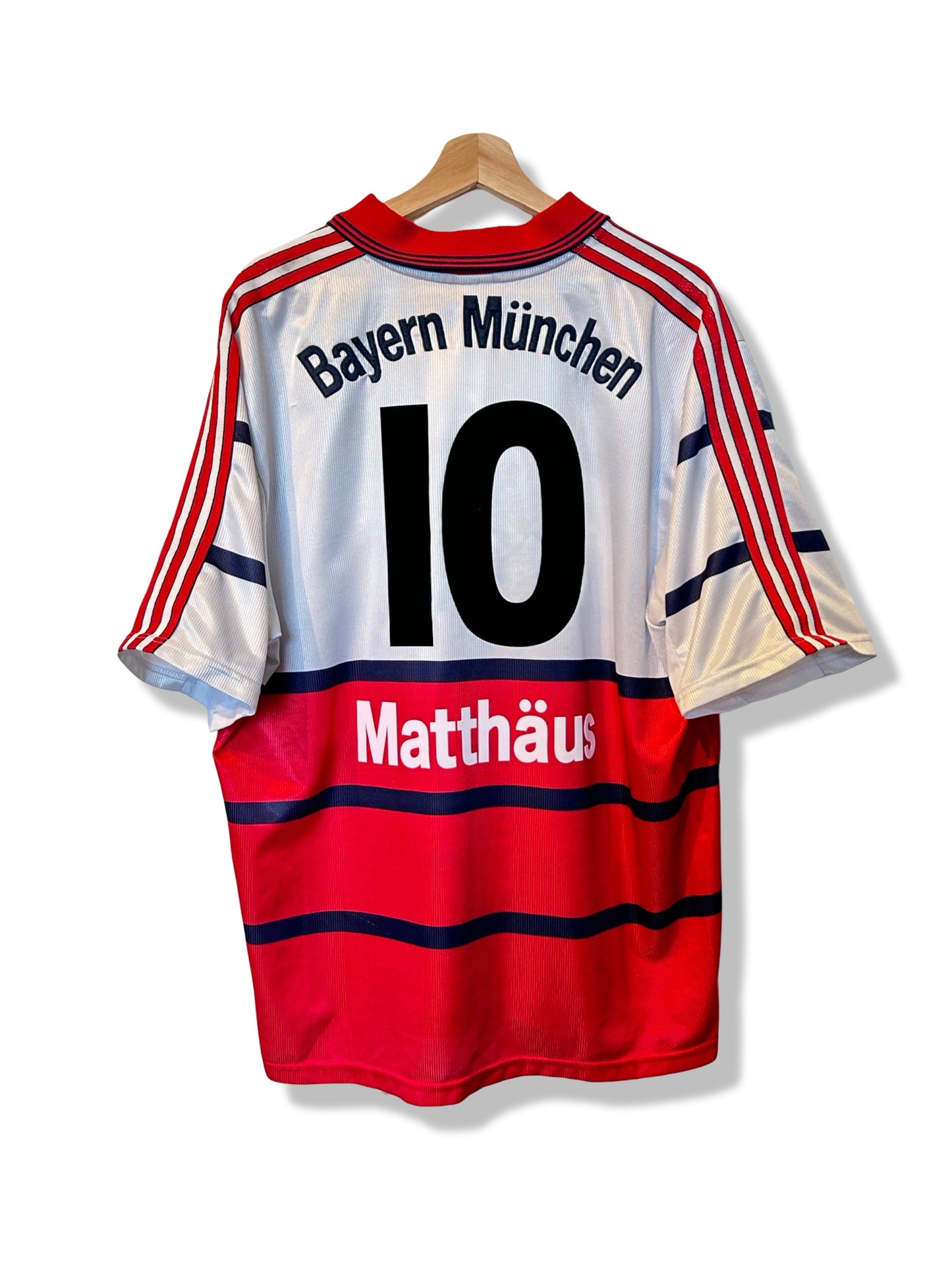 Bayern Munich 1998-00 Away Shirt - Matthaus #10 - XL
