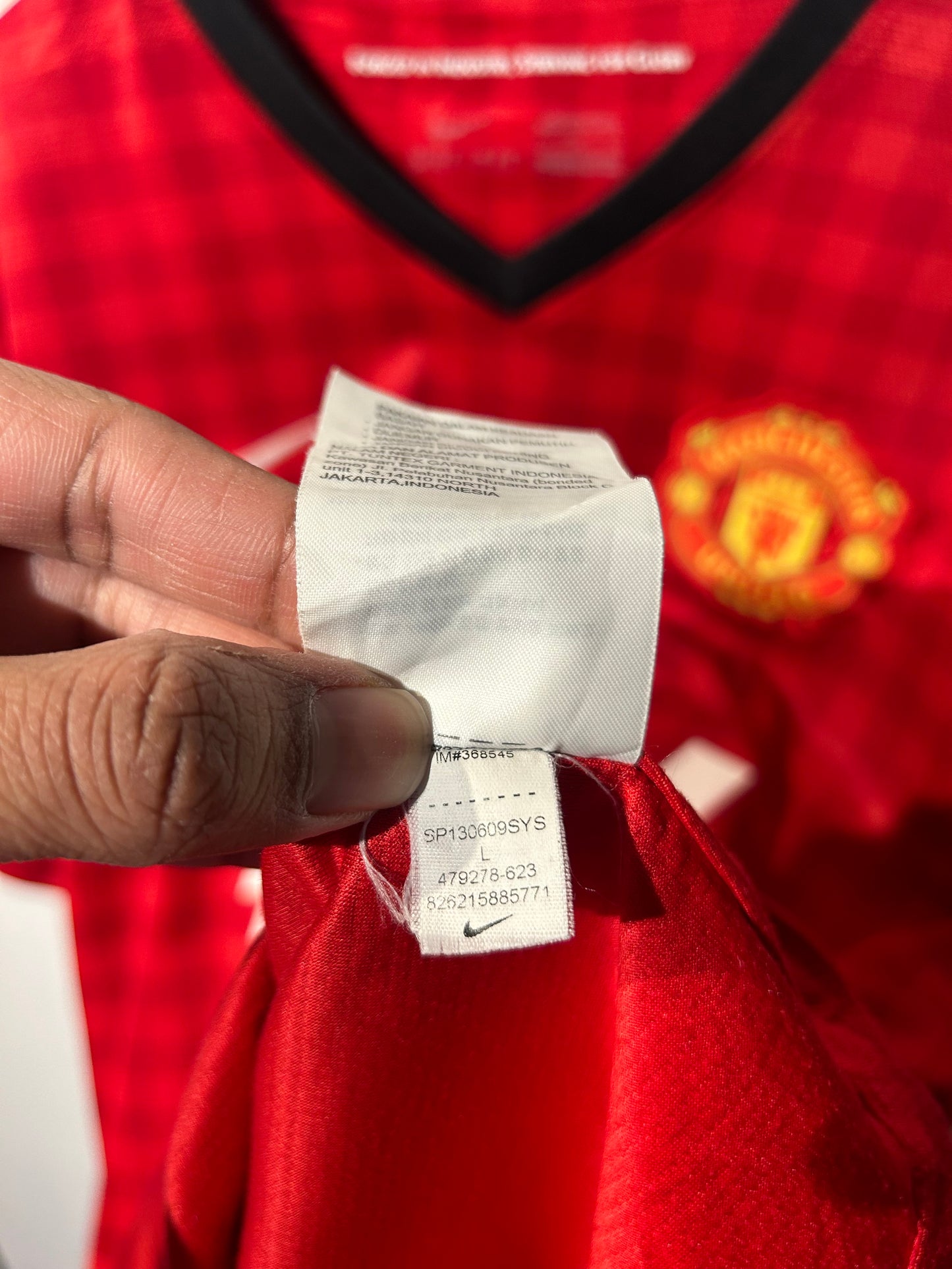 Manchester United 2012-13 Home Shirt - V. Persie #20 - L