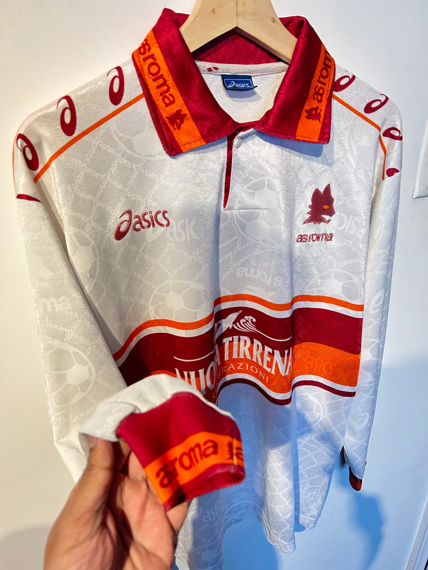 AS Roma 1994-95 Away Shirt L/S - L