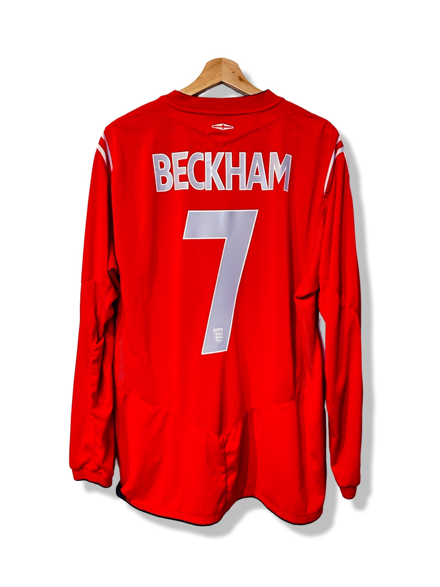 England 2004-06 Away Shirt L/S - Beckham #7 - XL