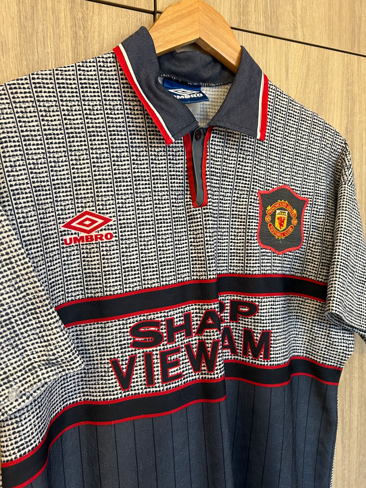 Manchester United 1995-96 Away Shirt - Beckham #24 - L