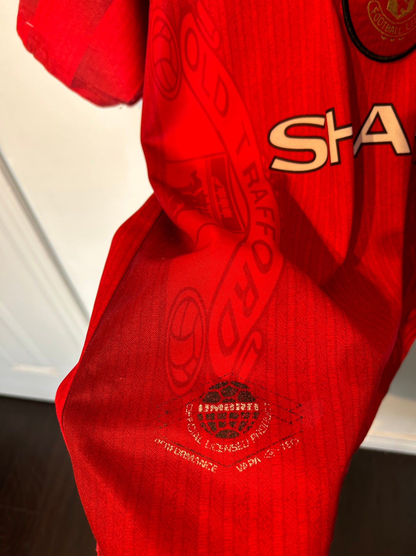 Manchester United 1996-98 Home Shirt - Keane #16 - M