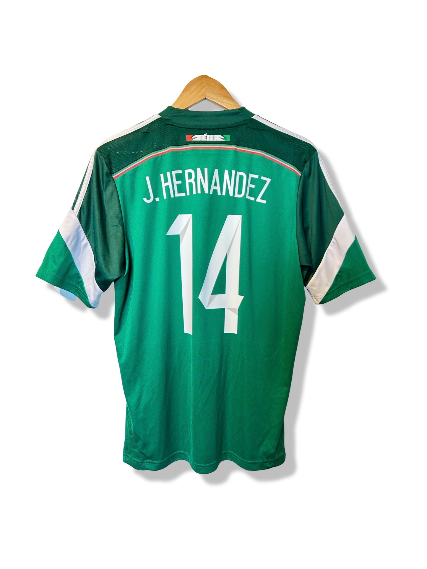 Mexico 2014-15 Home Shirt - J. Hernandez #14 - M