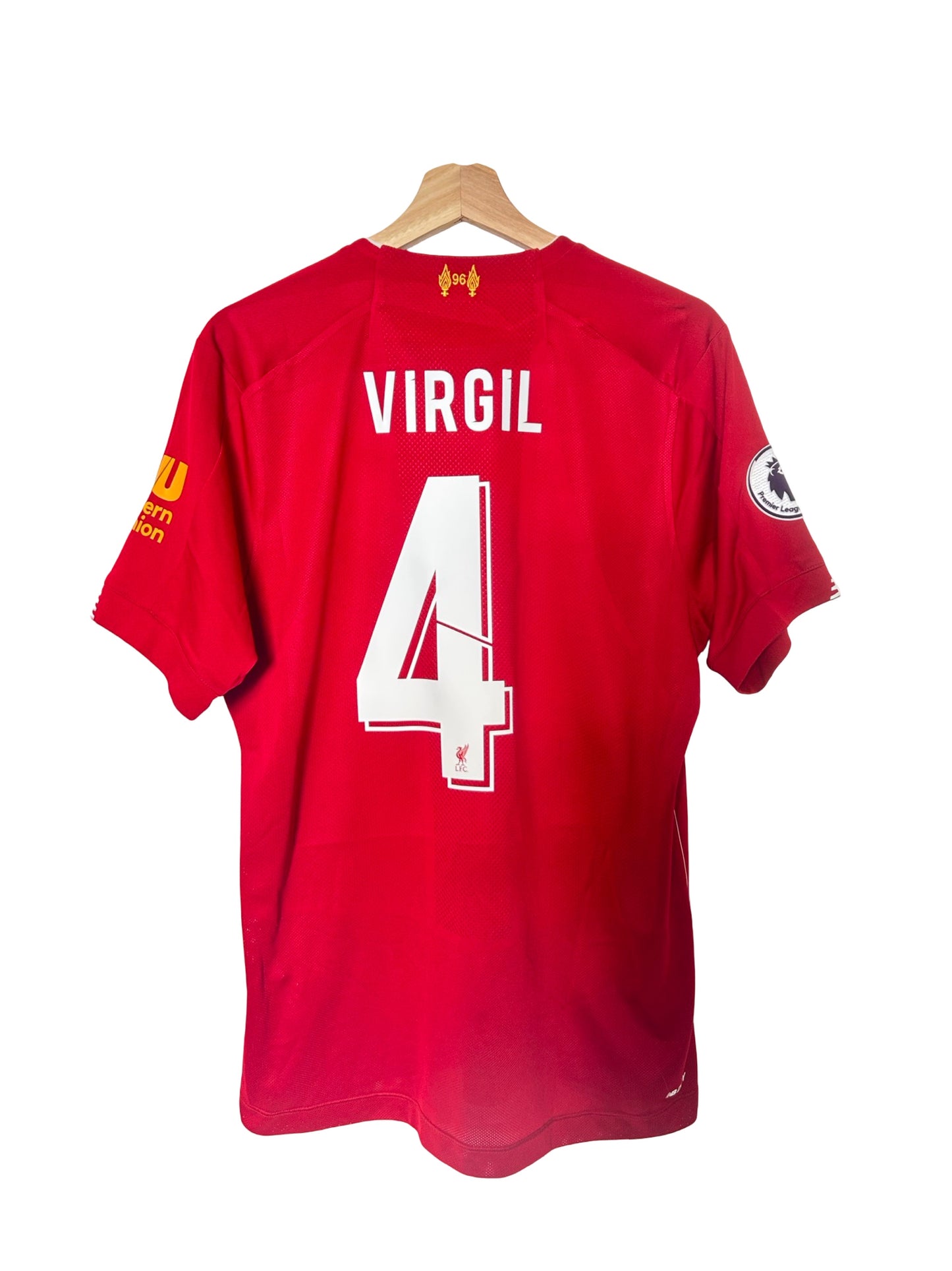 Liverpool 2019-20 Home Shirt - Virgil #4 - M