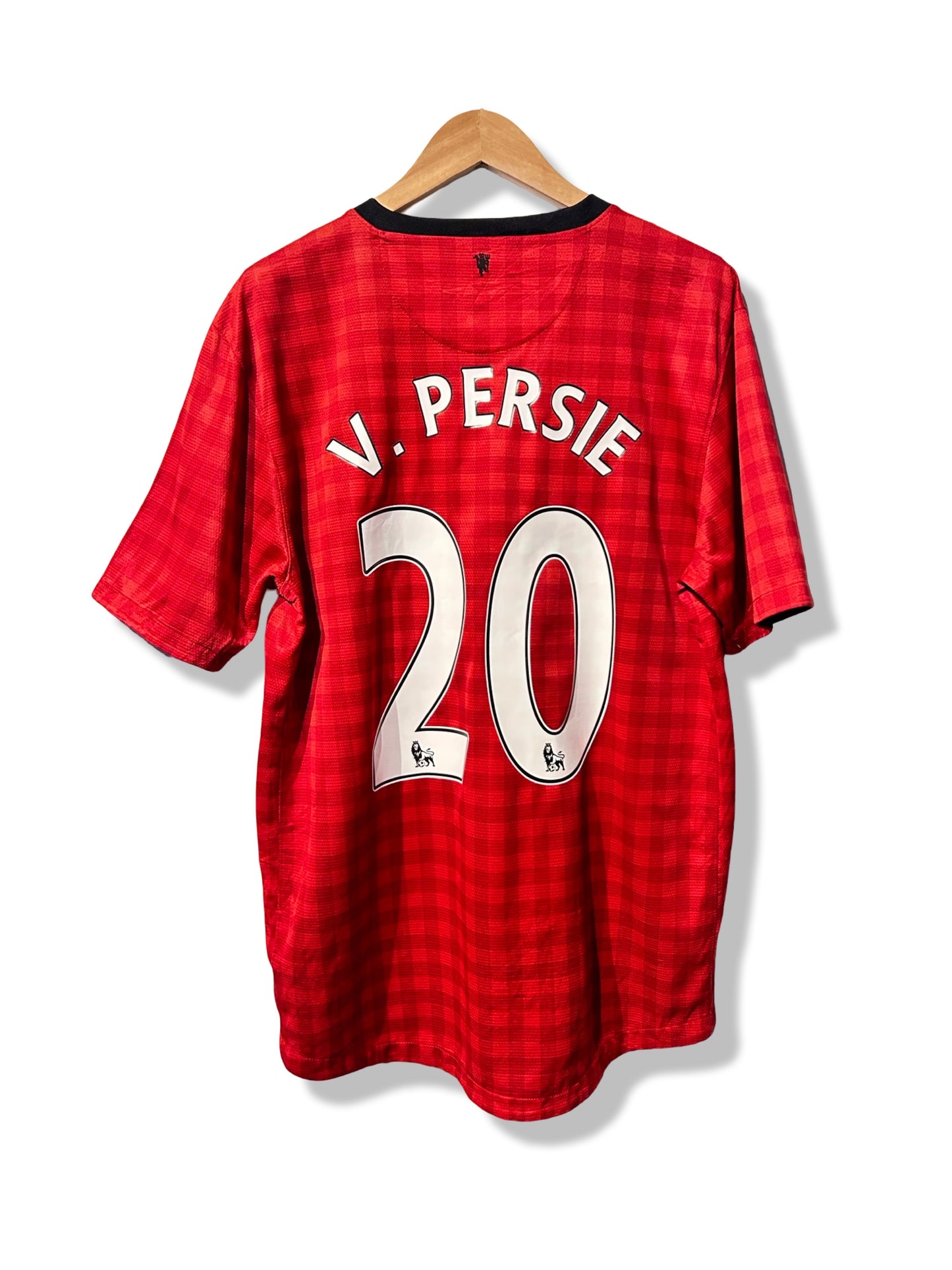 Manchester United 2012-13 Home Shirt - V. Persie #20 - L