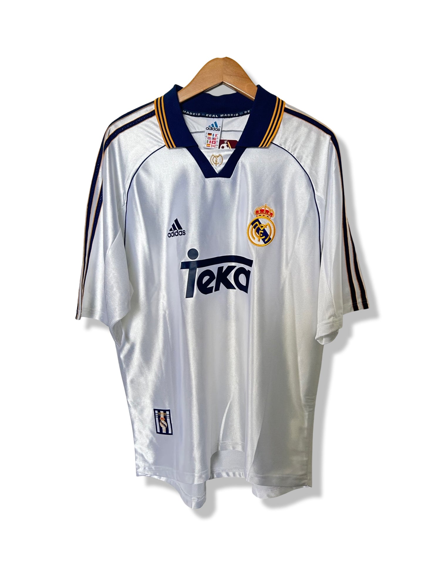 Real Madrid 1999-00 Home Shirt - Raul #7 - L