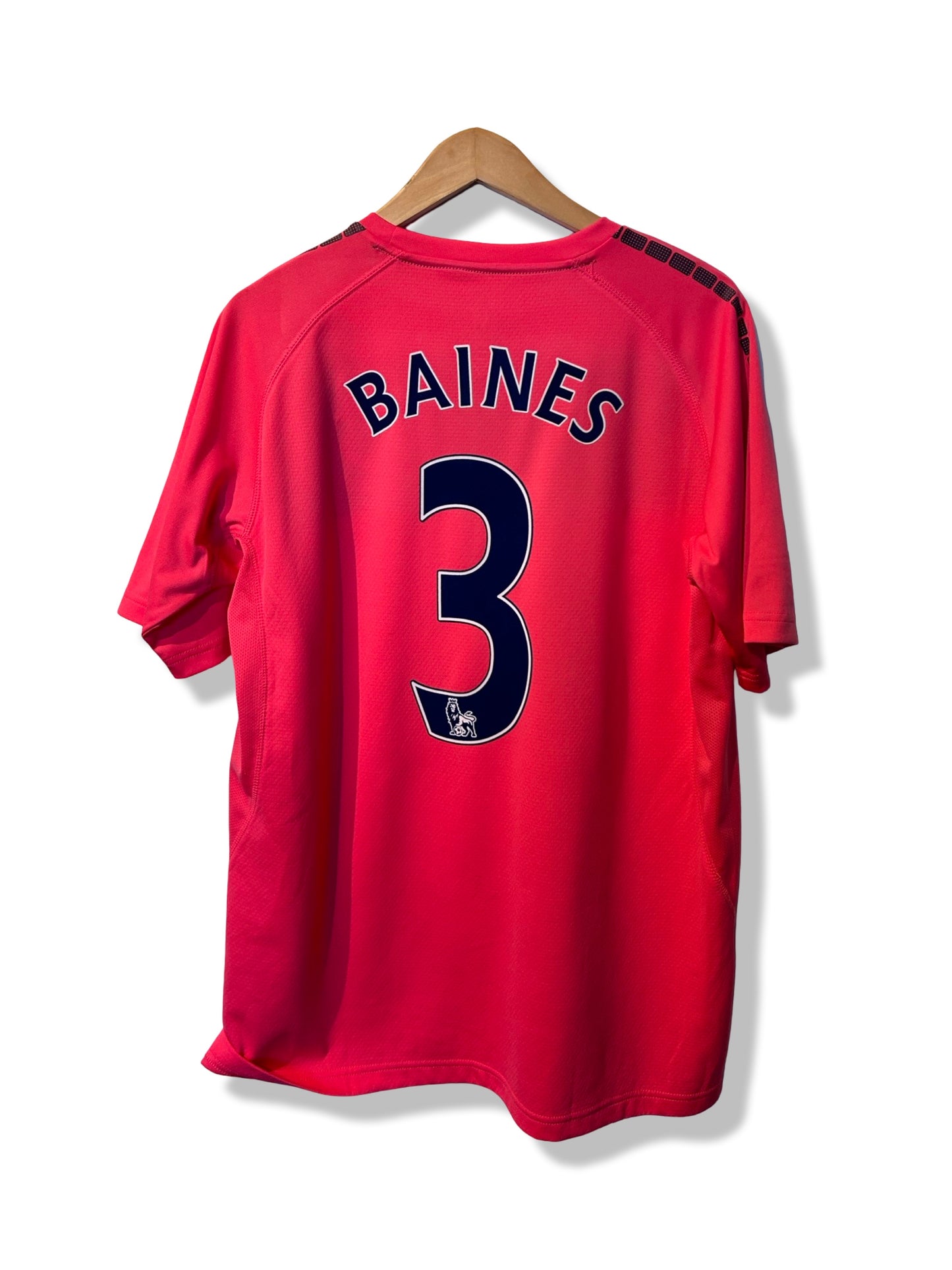 Everton 2010-11 Away Shirt - Baines #3 - L