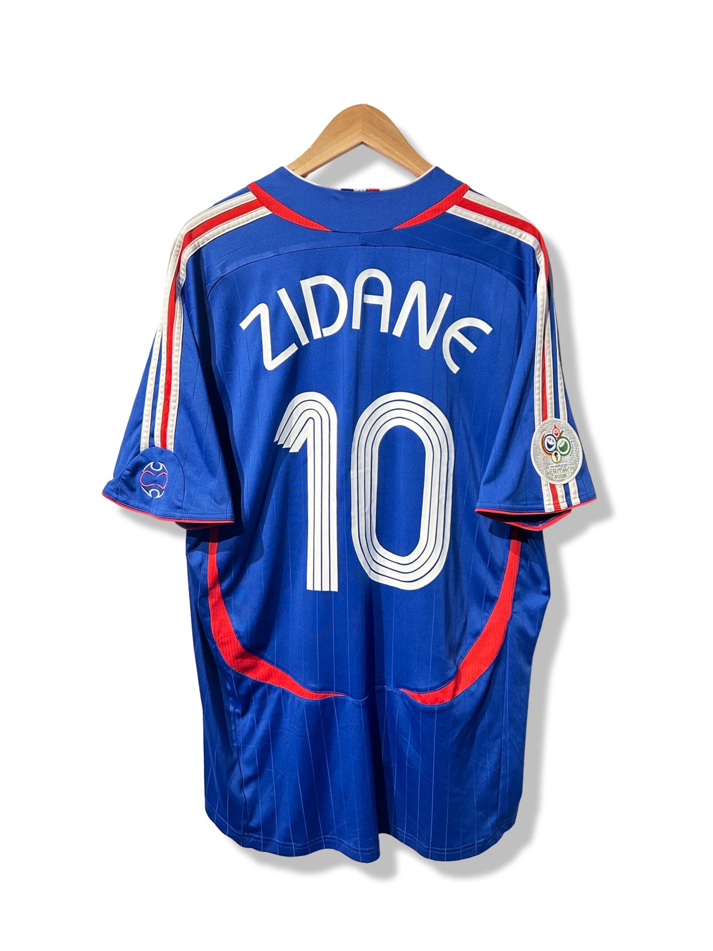 France 2006-07 Home Shirt - Zidane #10 - XL