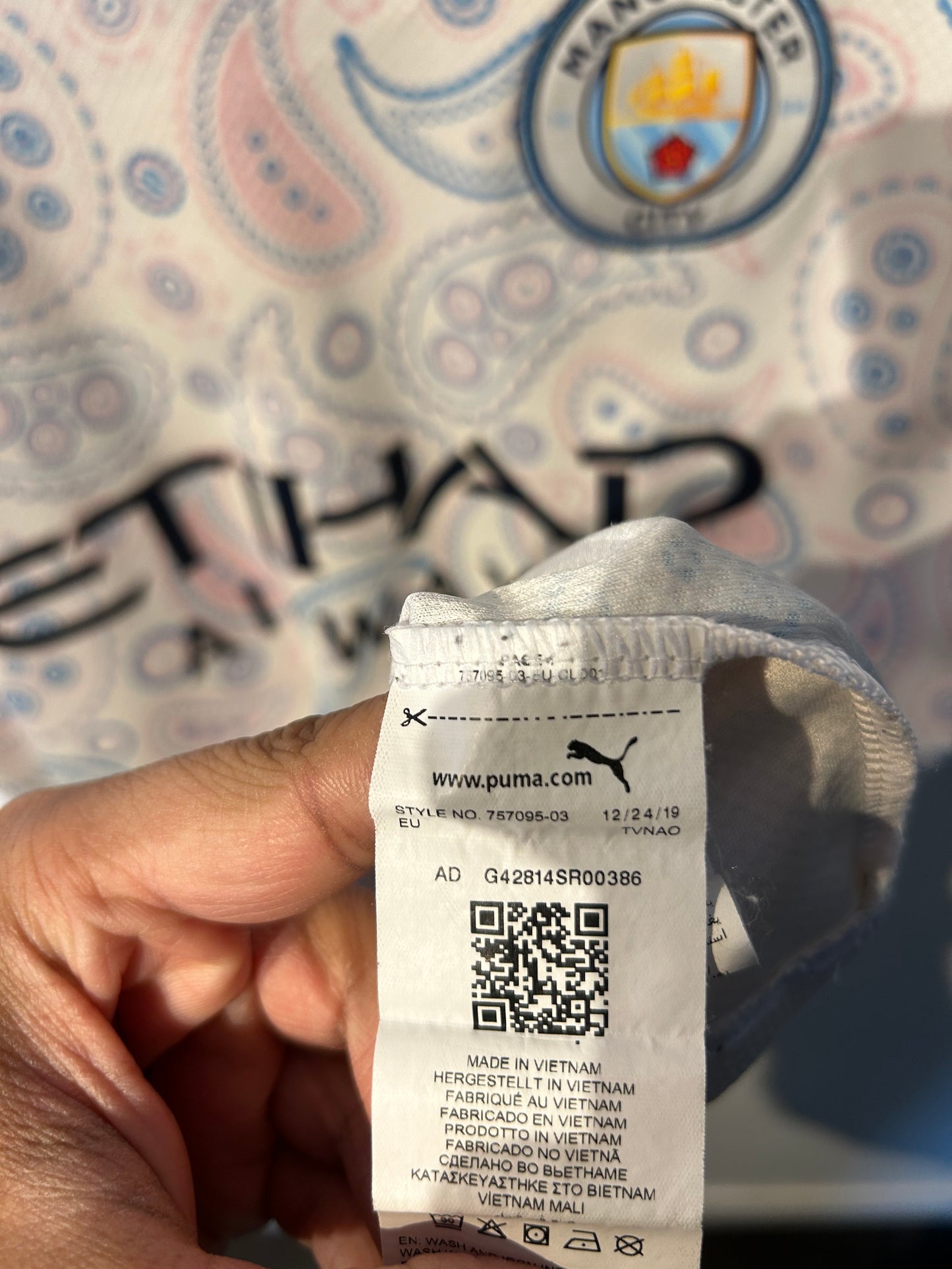 Manchester City 2020-21 Third Shirt - De Bruyne #17 - M