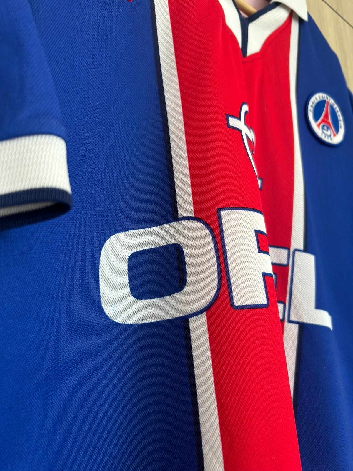 PSG 1997-98 Home Shirt - Simone #9 - L