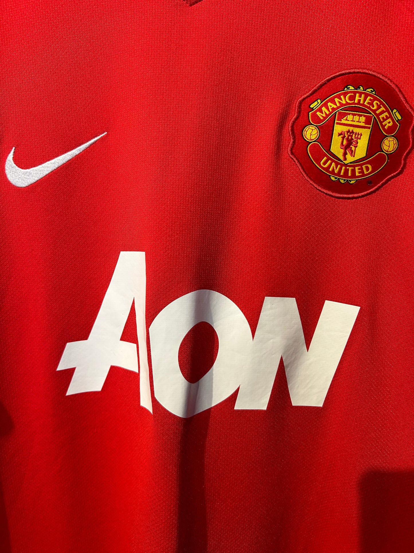 Manchester United 2010-11 Home Shirt - Berbatov #9 - L