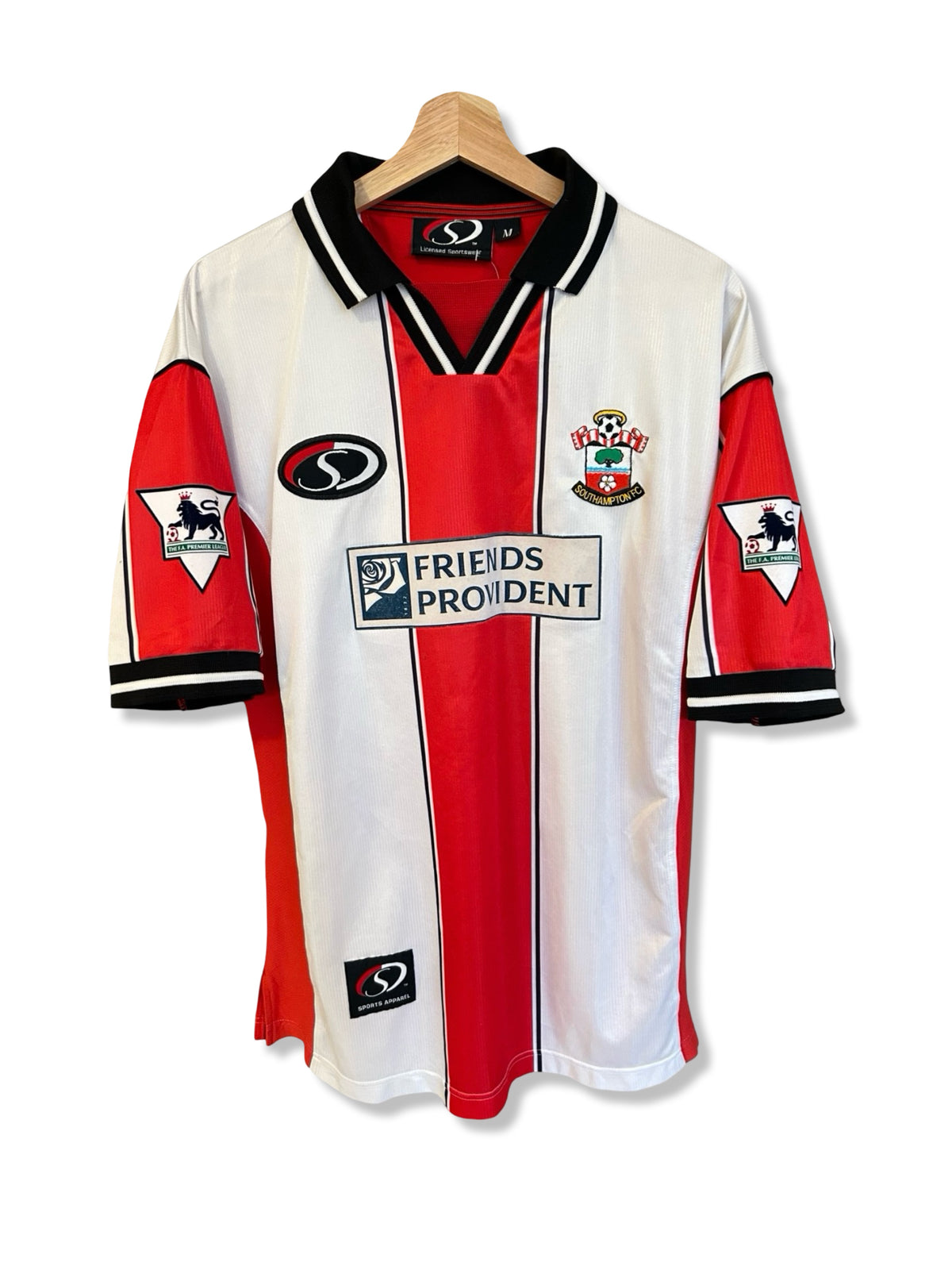 Southampton 1999-01 Home Shirt - M. Hughes #9 - M