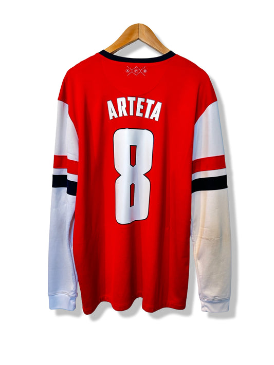 Arsenal 2012-14 Home Shirt L/S - Arteta #8 - L