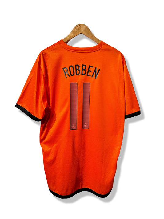Netherlands 2012-13 Home Shirt - Robben #11