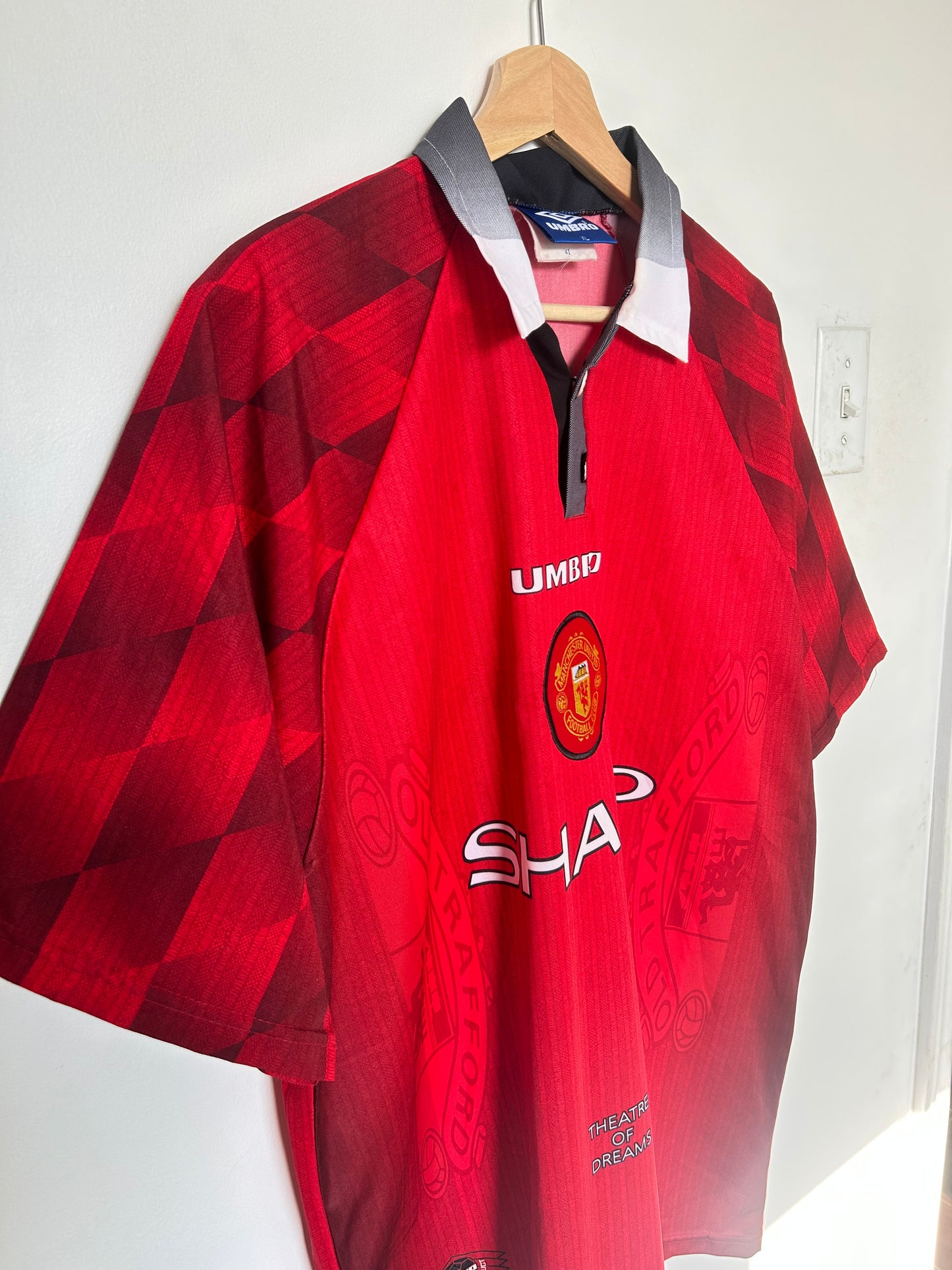 Manchester United 1996-97 Home Shirt - Cantona #7 - XL
