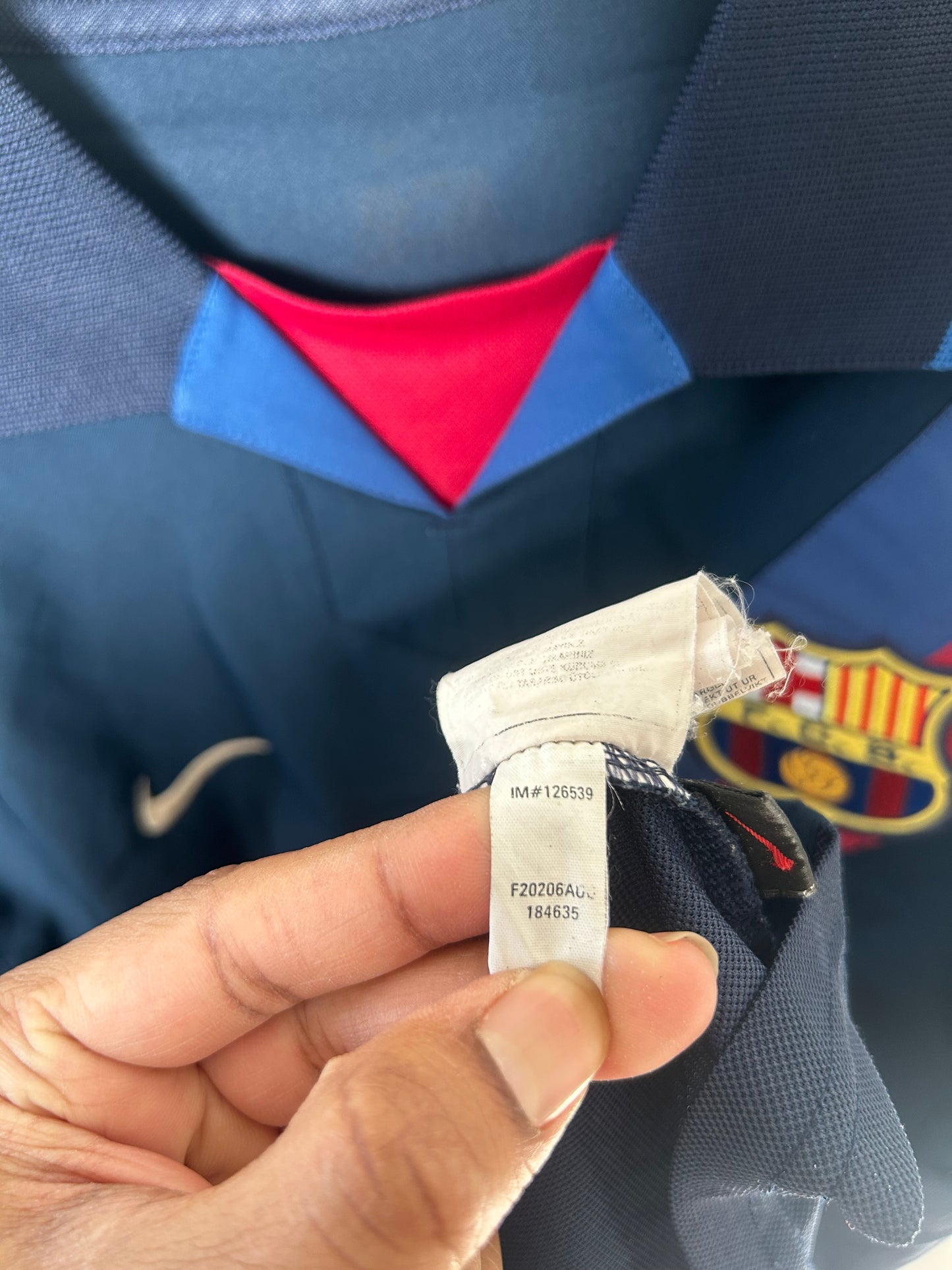 Barcelona 2003-04 Third Shirt - Ronaldinho #10 - S